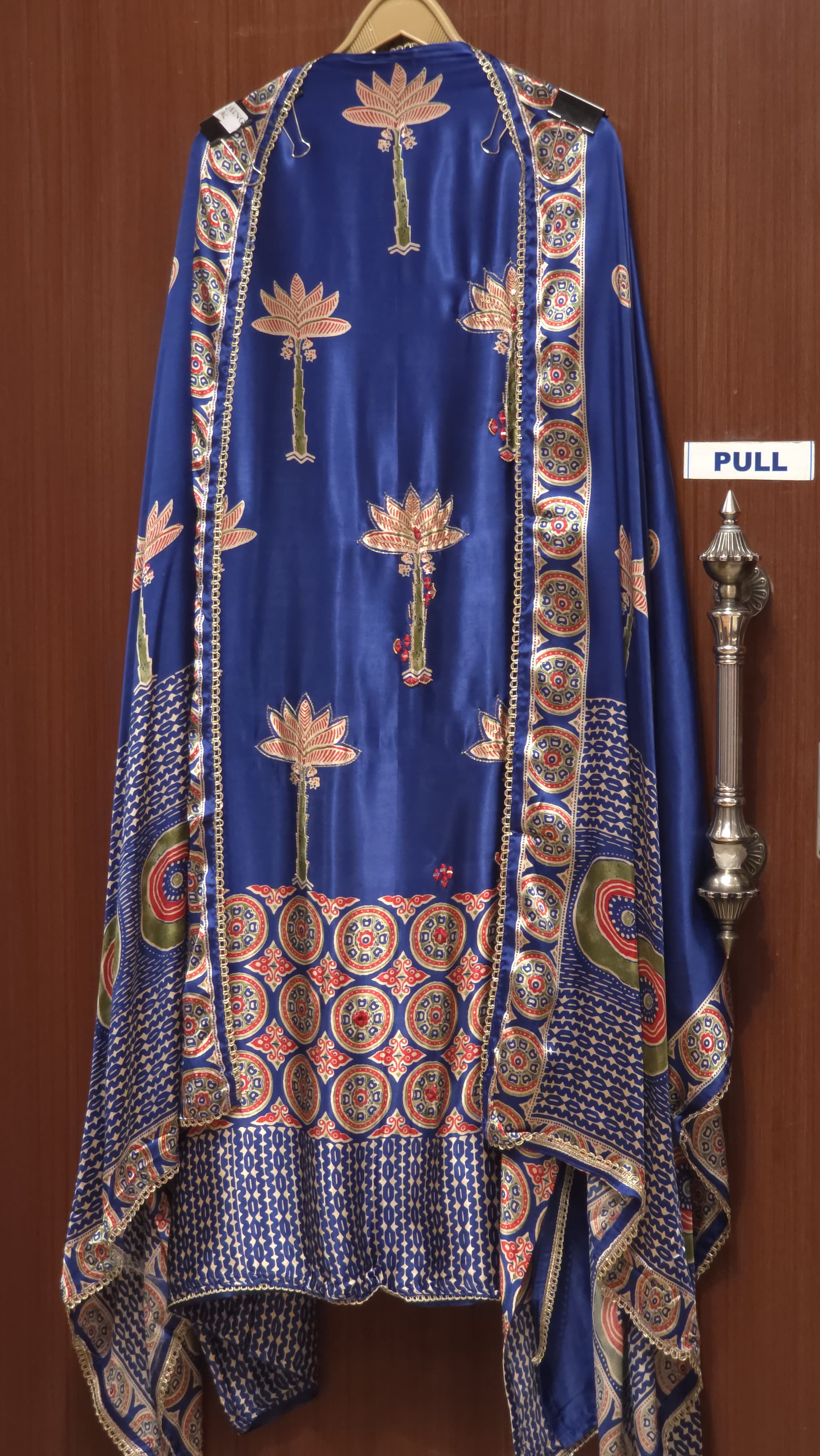 Gajji Silk 11.O with Tropical & Ajrakh Fusion Prints