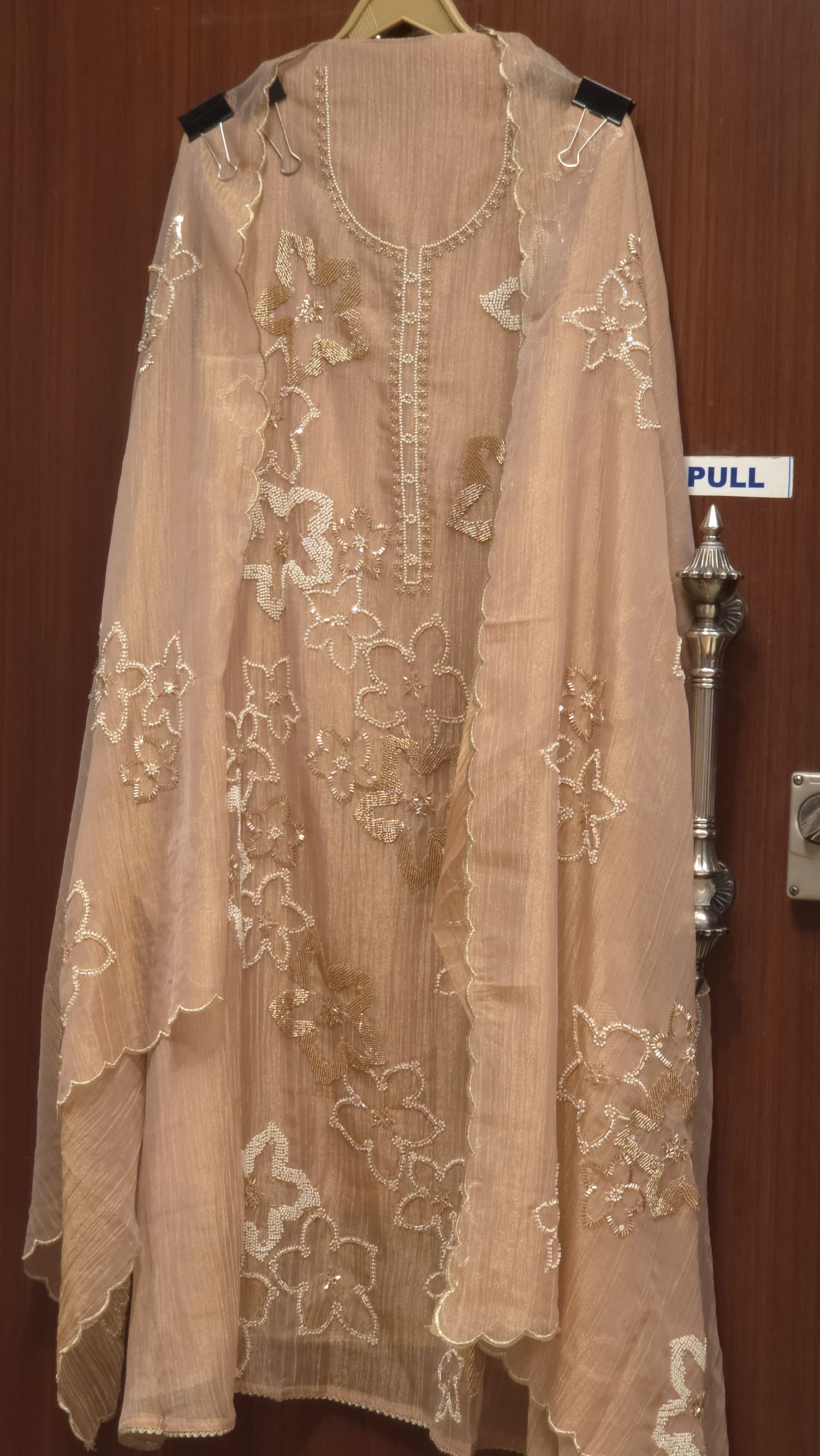 Luxury Crushed Tissue Designer Suit