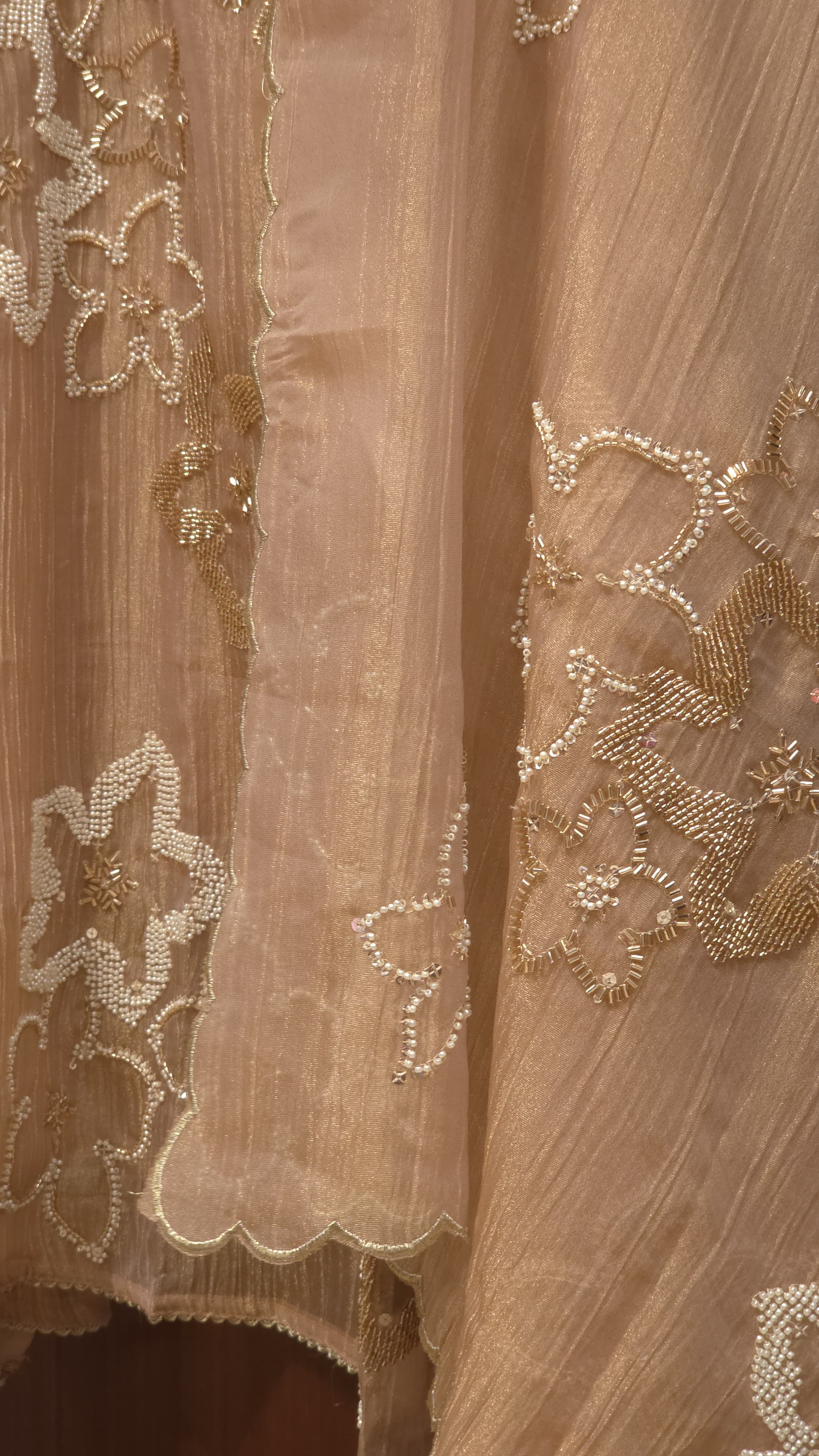 Luxury Crushed Tissue Designer Suit