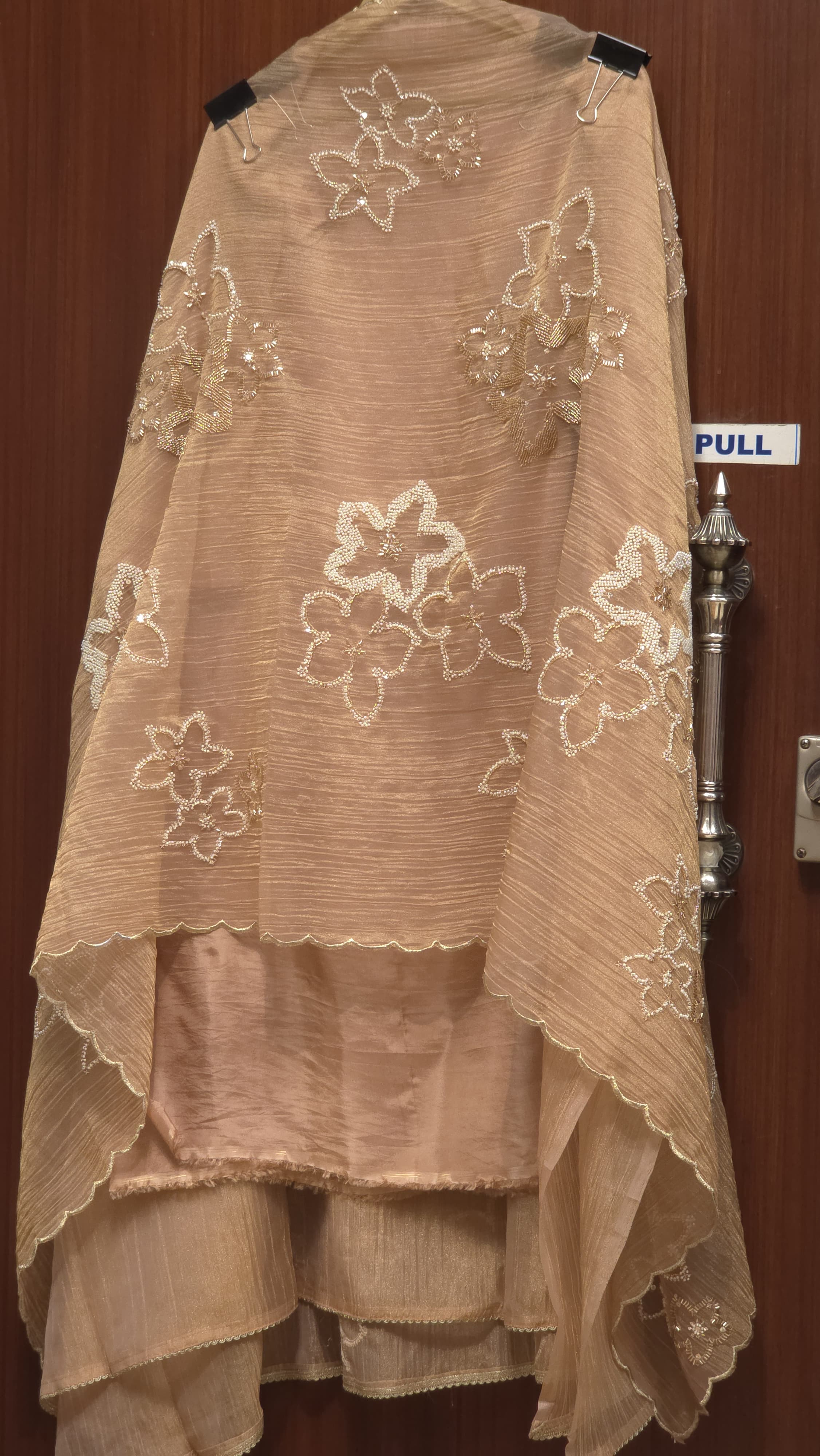 Luxury Crushed Tissue Designer Suit