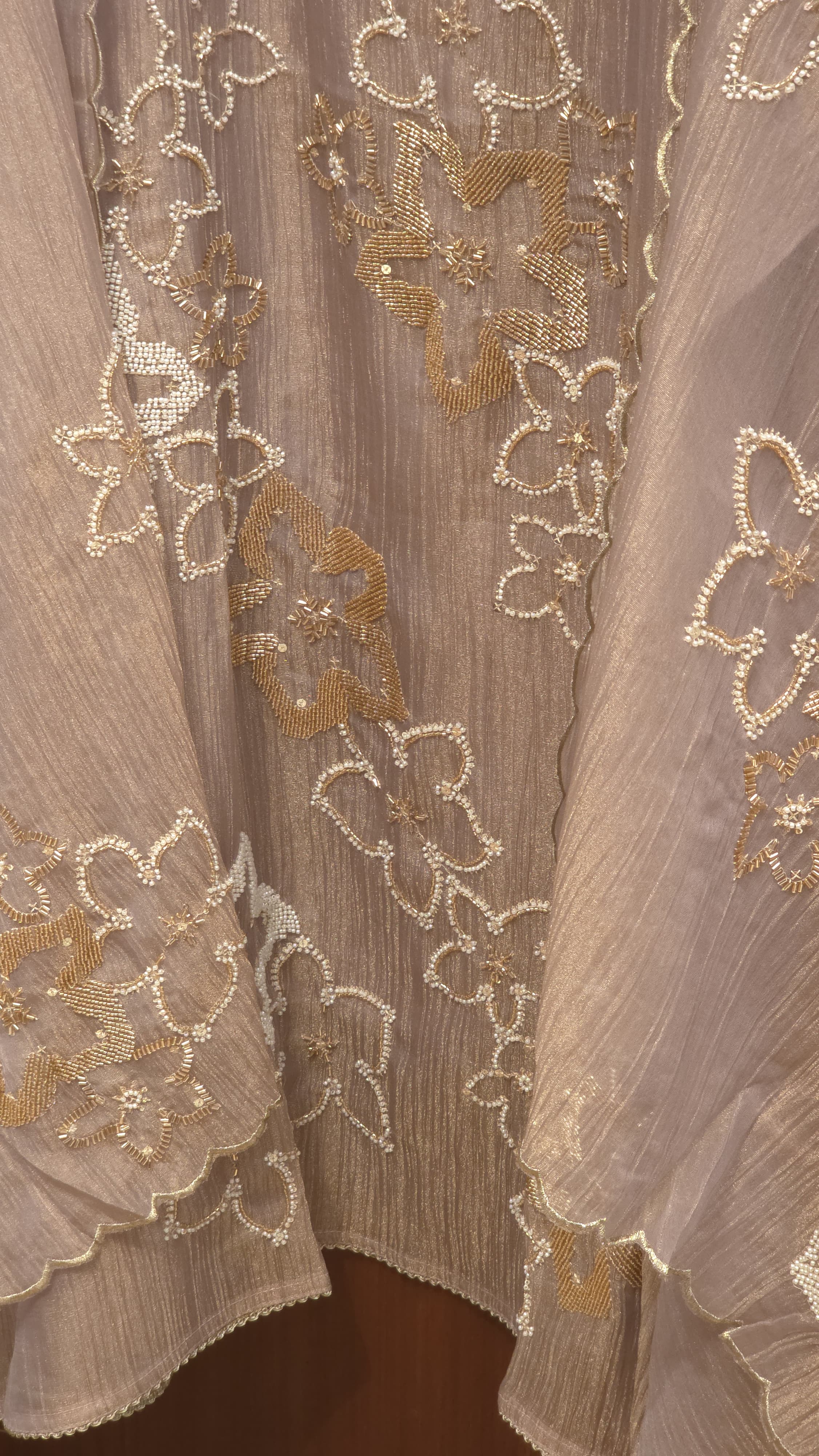 Luxury Crushed Tissue Designer Suit