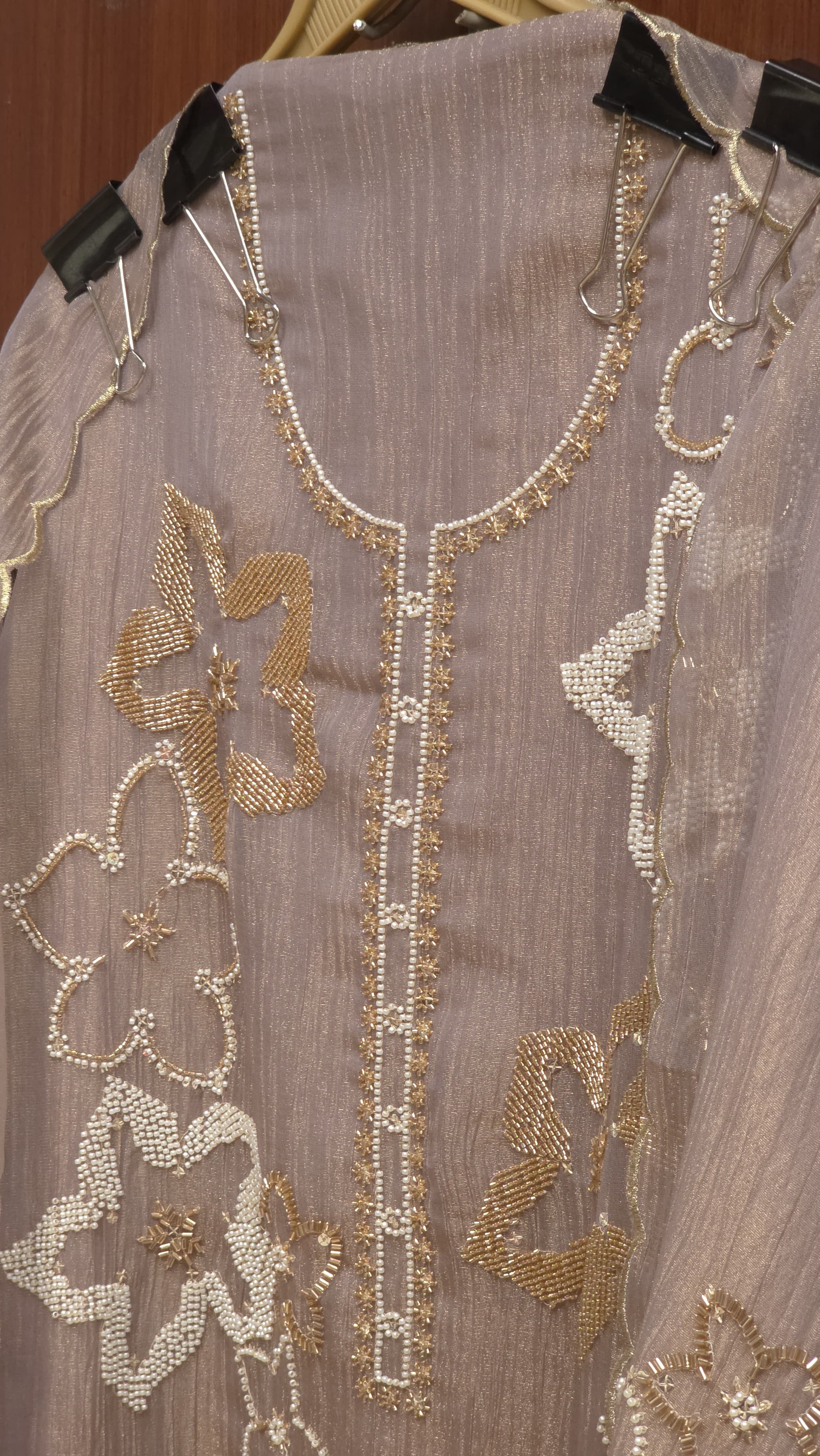 Luxury Crushed Tissue Designer Suit