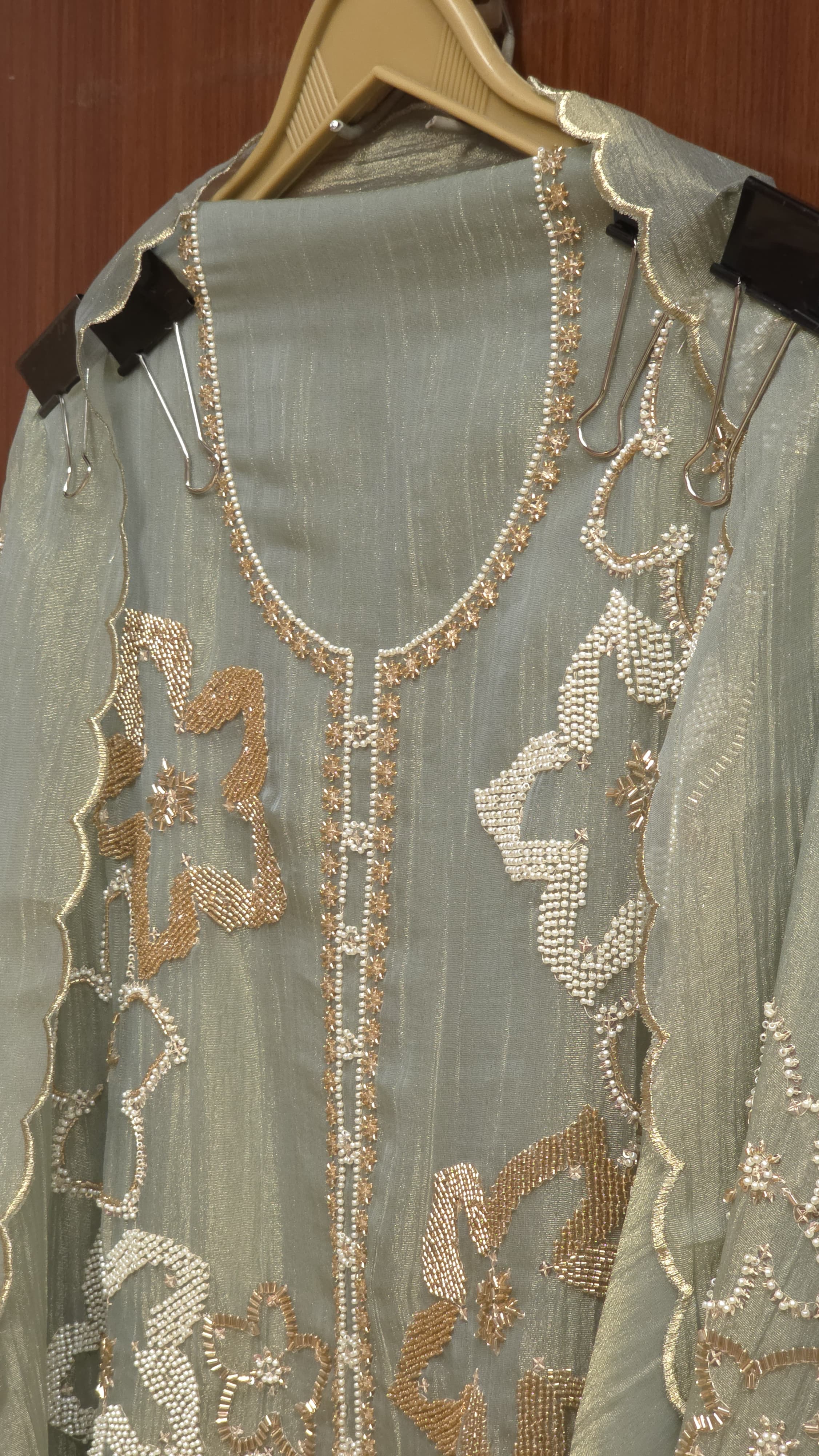 Luxury Crushed Tissue Designer Suit