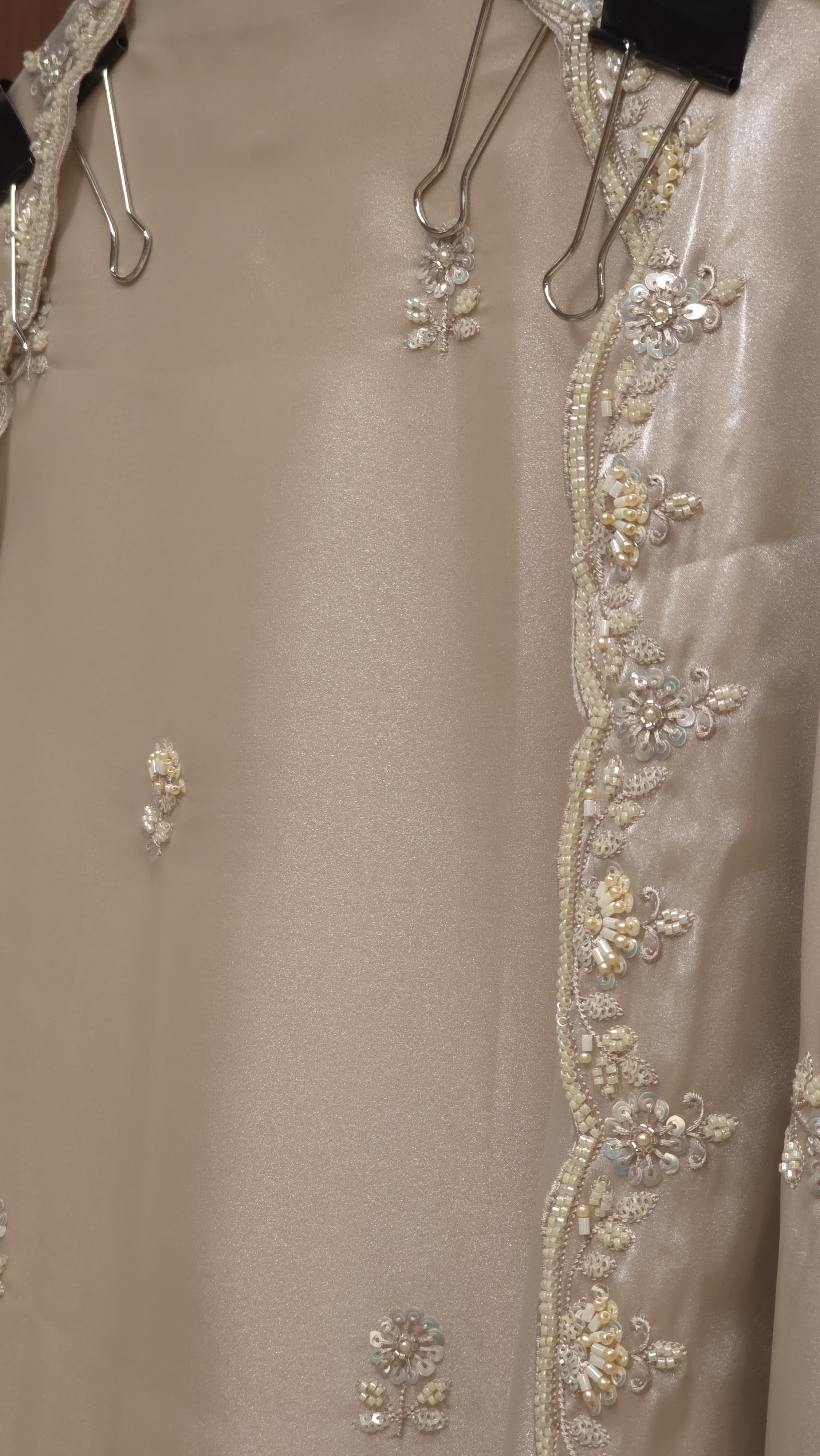 Stunning & Timeless Designer Inspired Glassy Tissue Suit