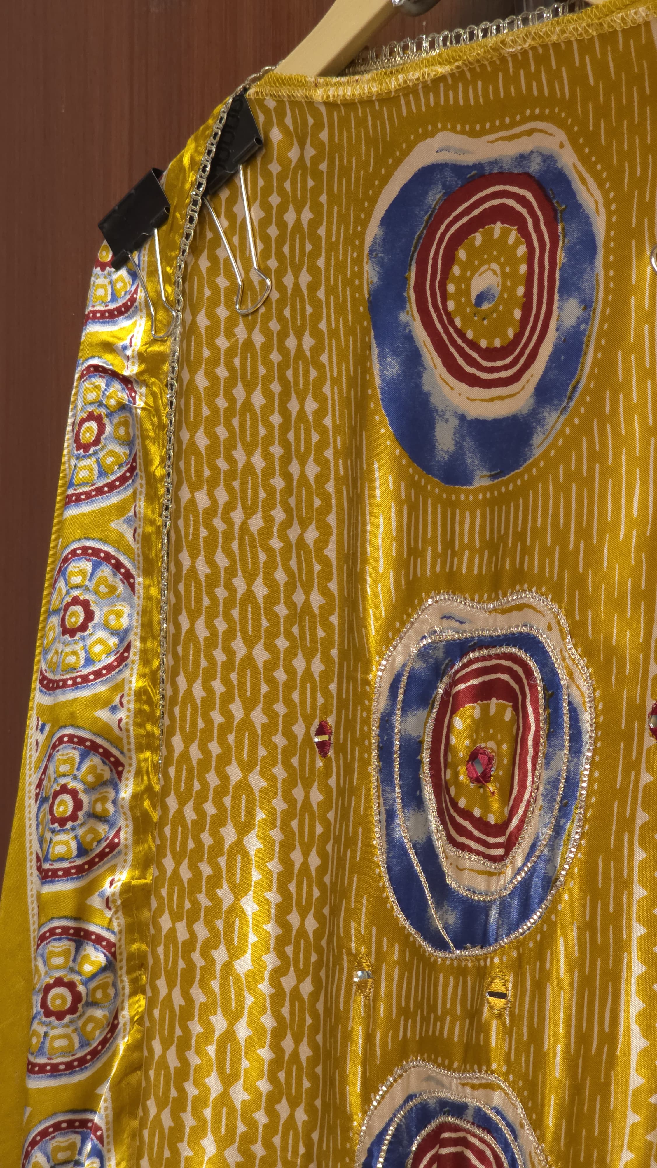 Gajji Silk 12.O with Jaipuri Shibori Prints