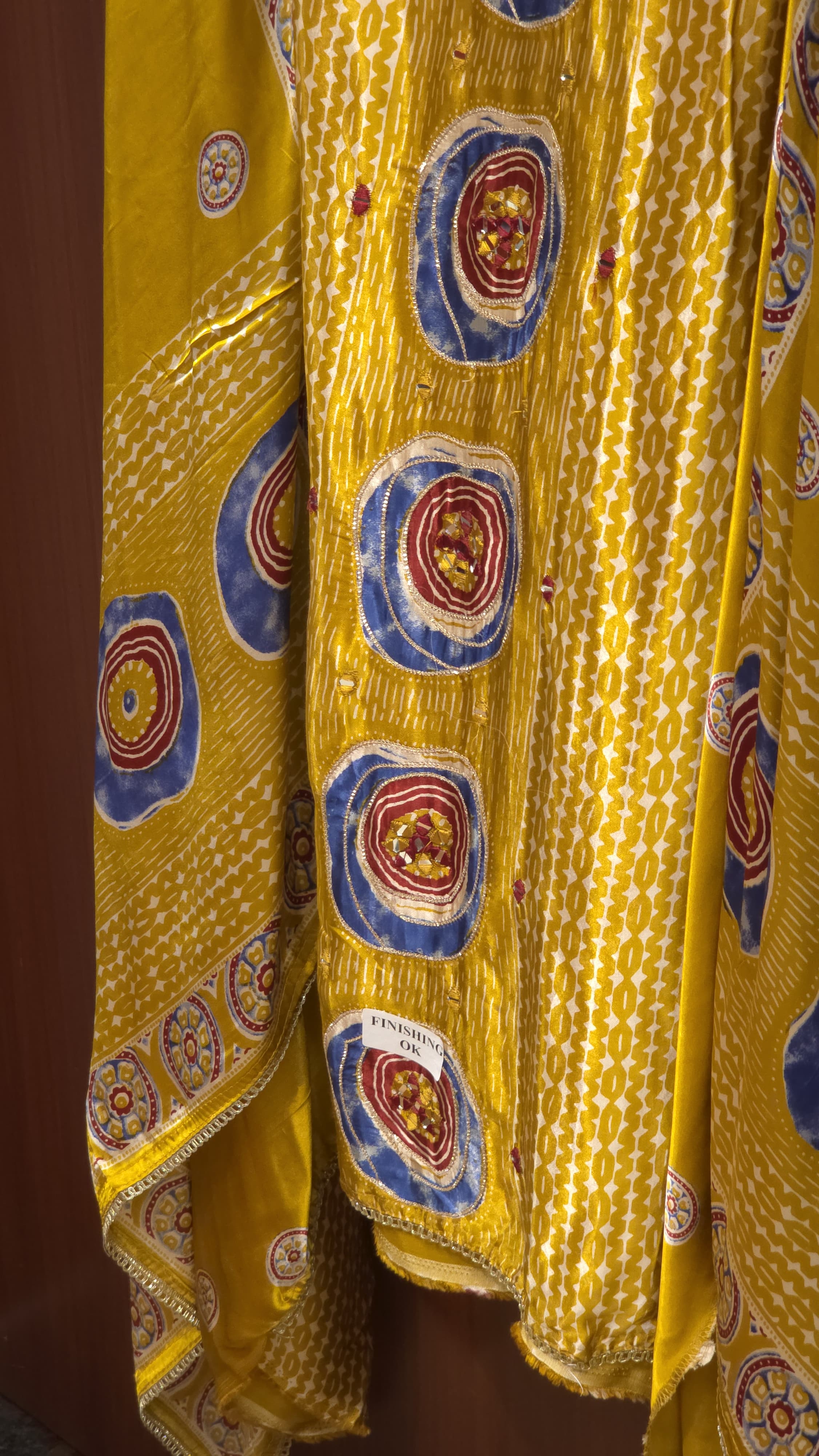 Gajji Silk 12.O with Jaipuri Shibori Prints