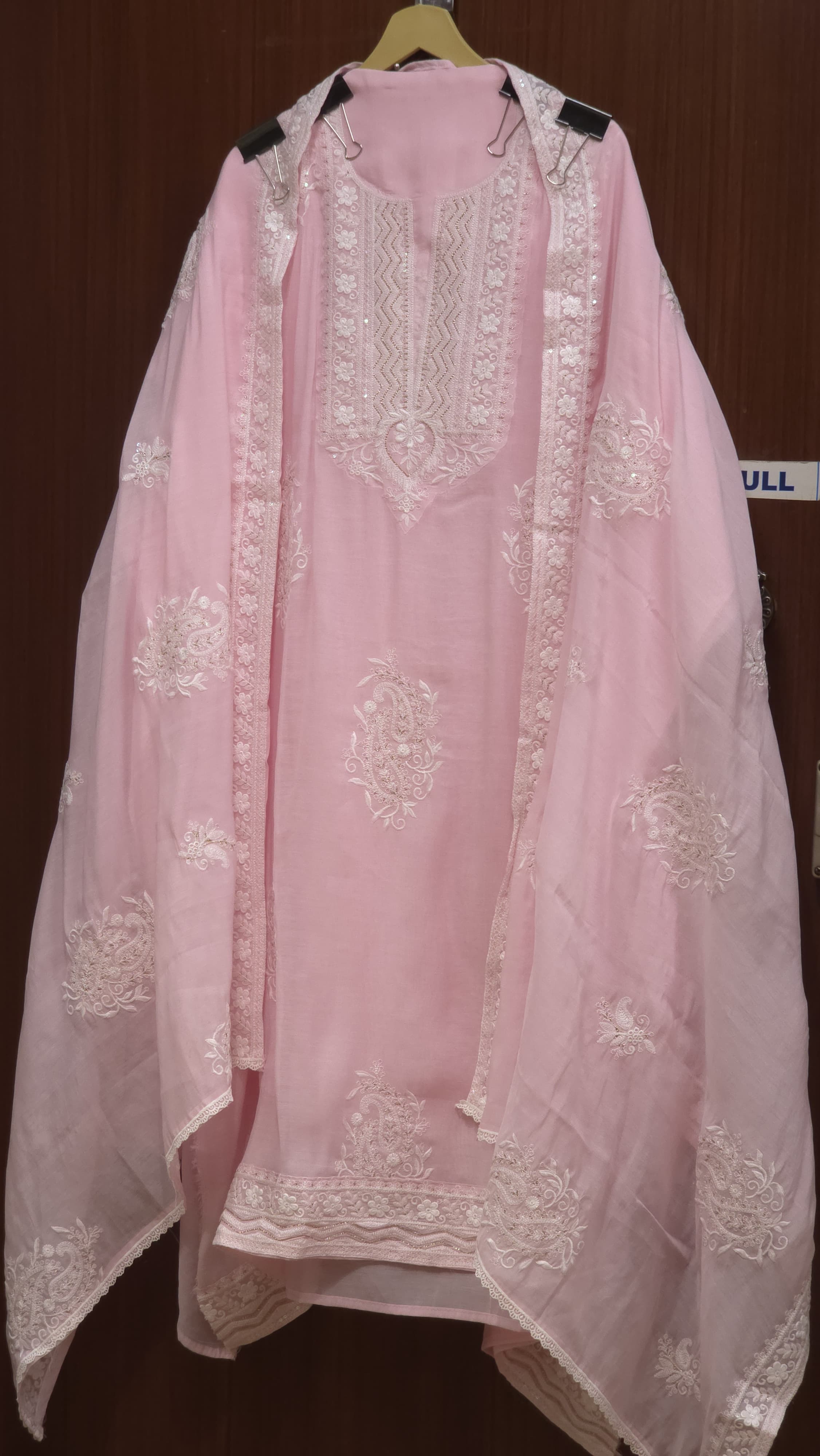 Lucknowi Mul Chanderi Suit 1.O