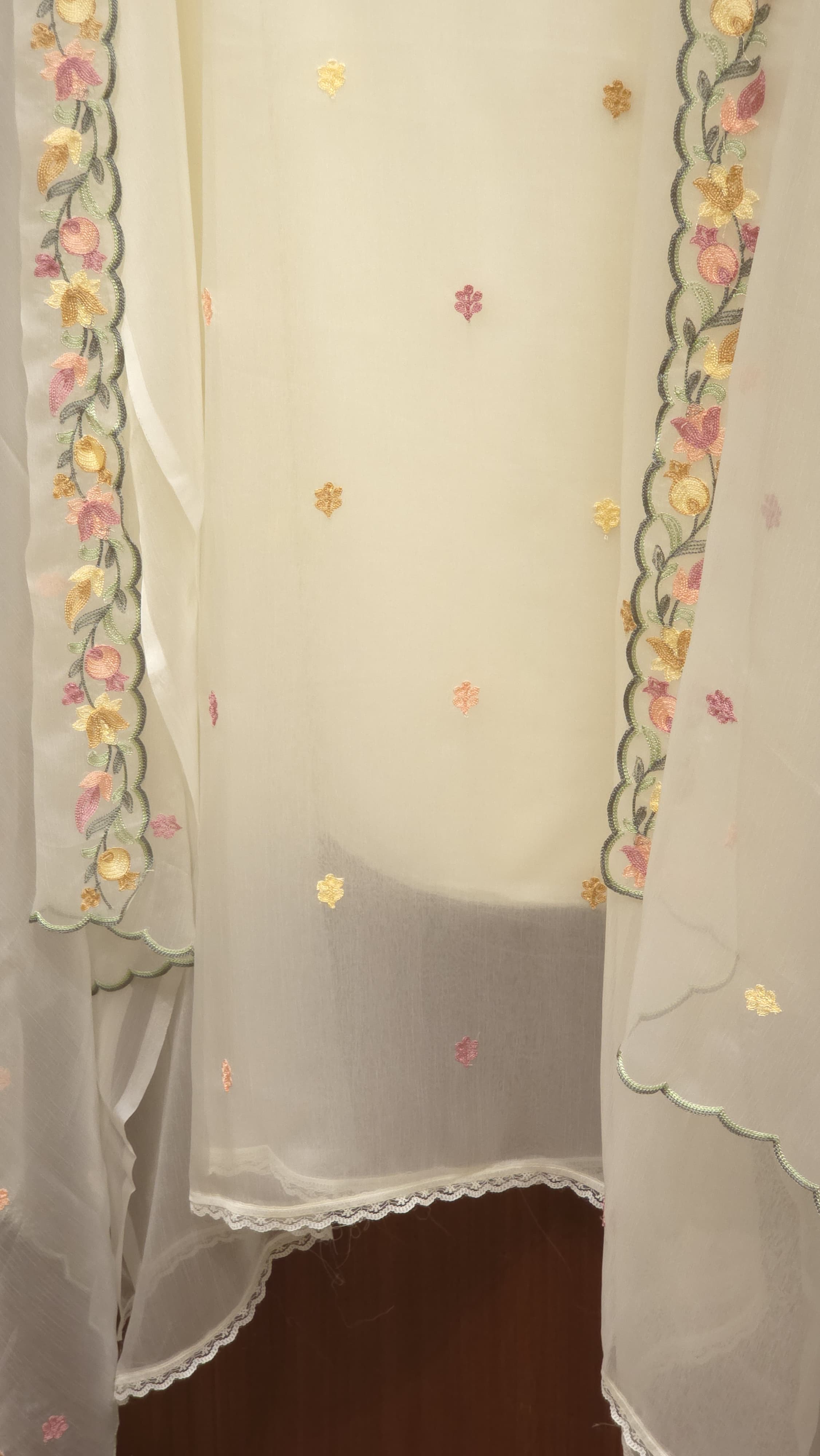 Crinkled Pure Chiffon Suit 3.O