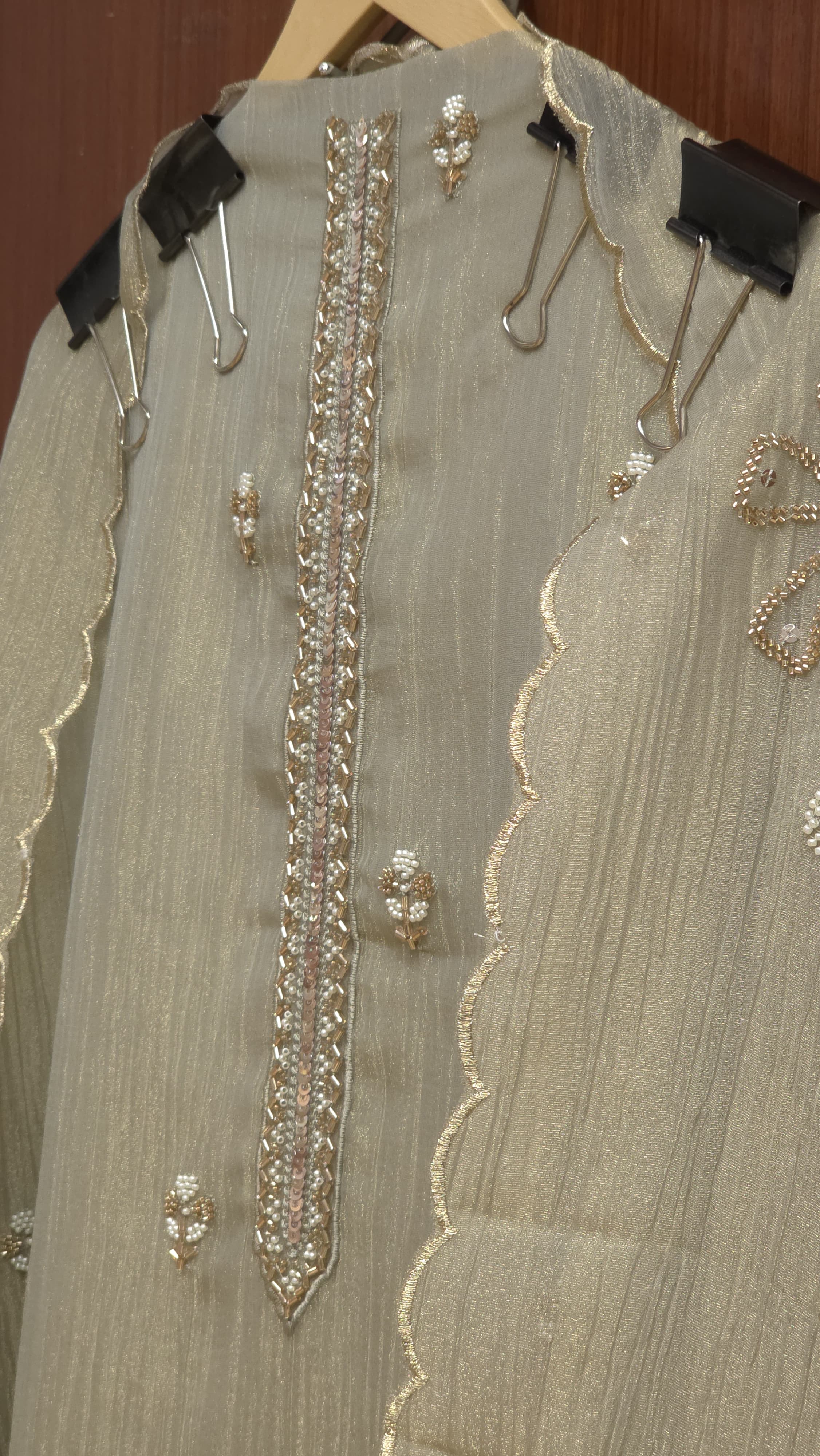Luxury Crushed Tissue Designer Suit 2.O