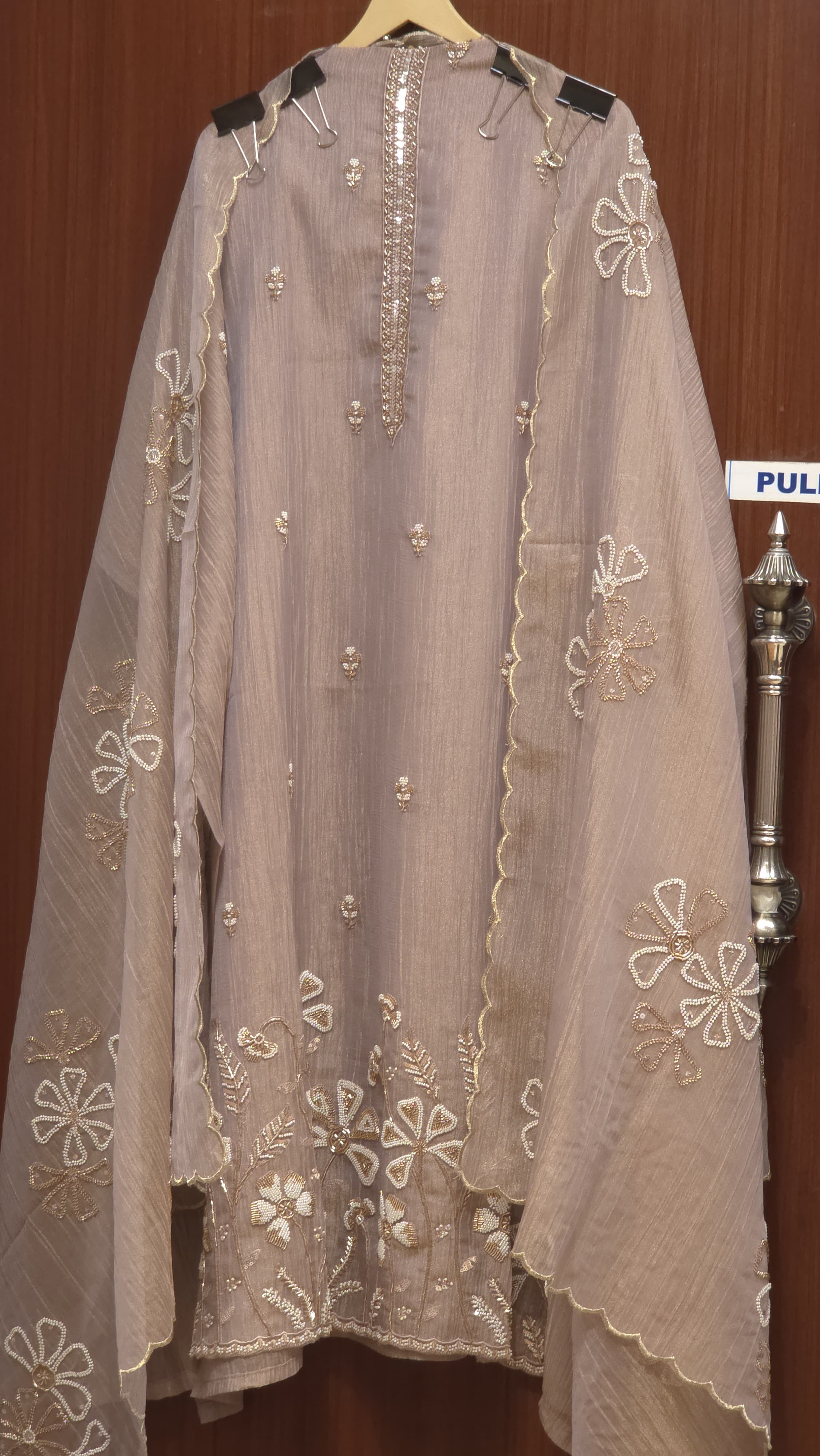 Luxury Crushed Tissue Designer Suit 2.O
