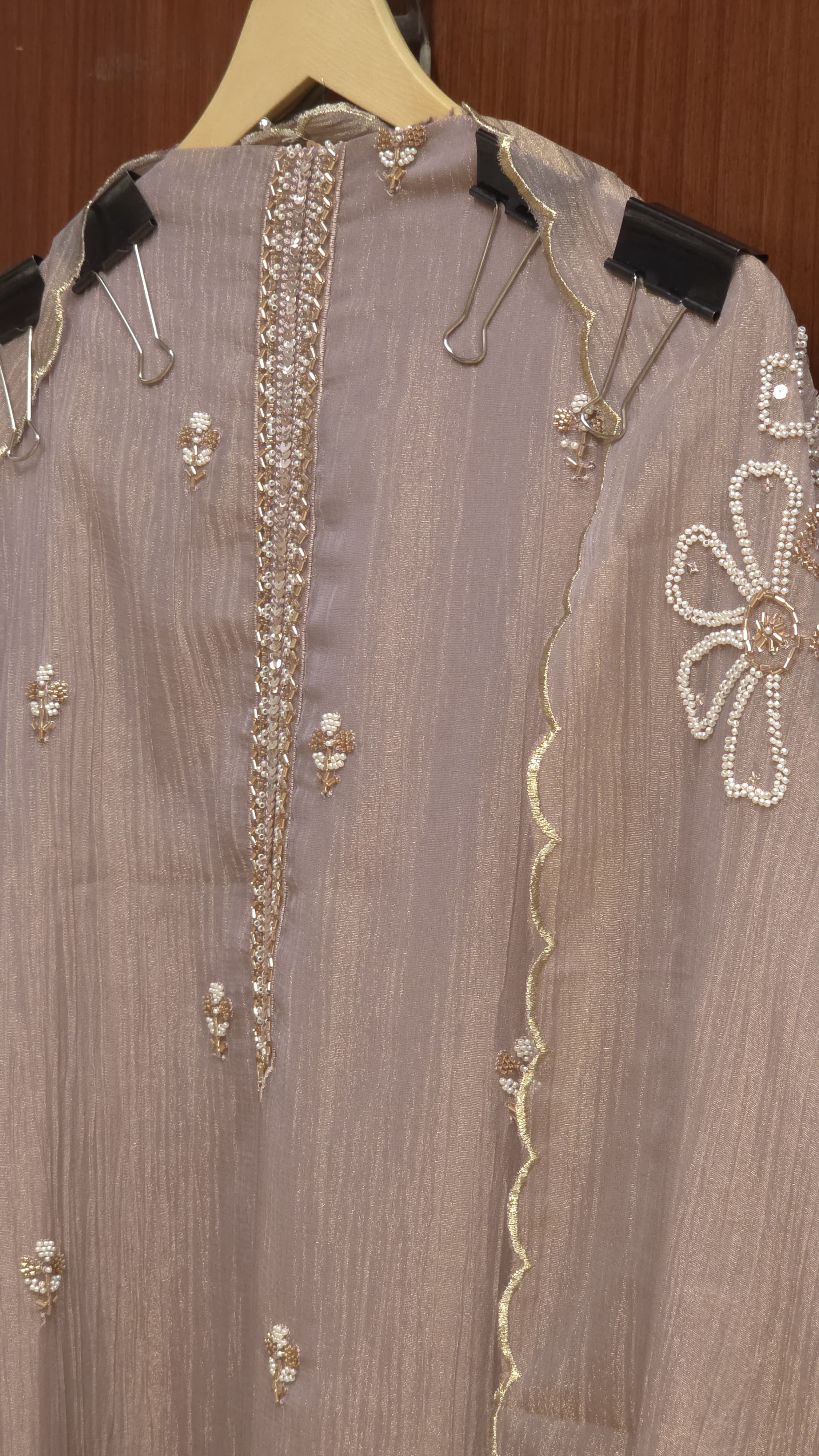 Luxury Crushed Tissue Designer Suit 2.O