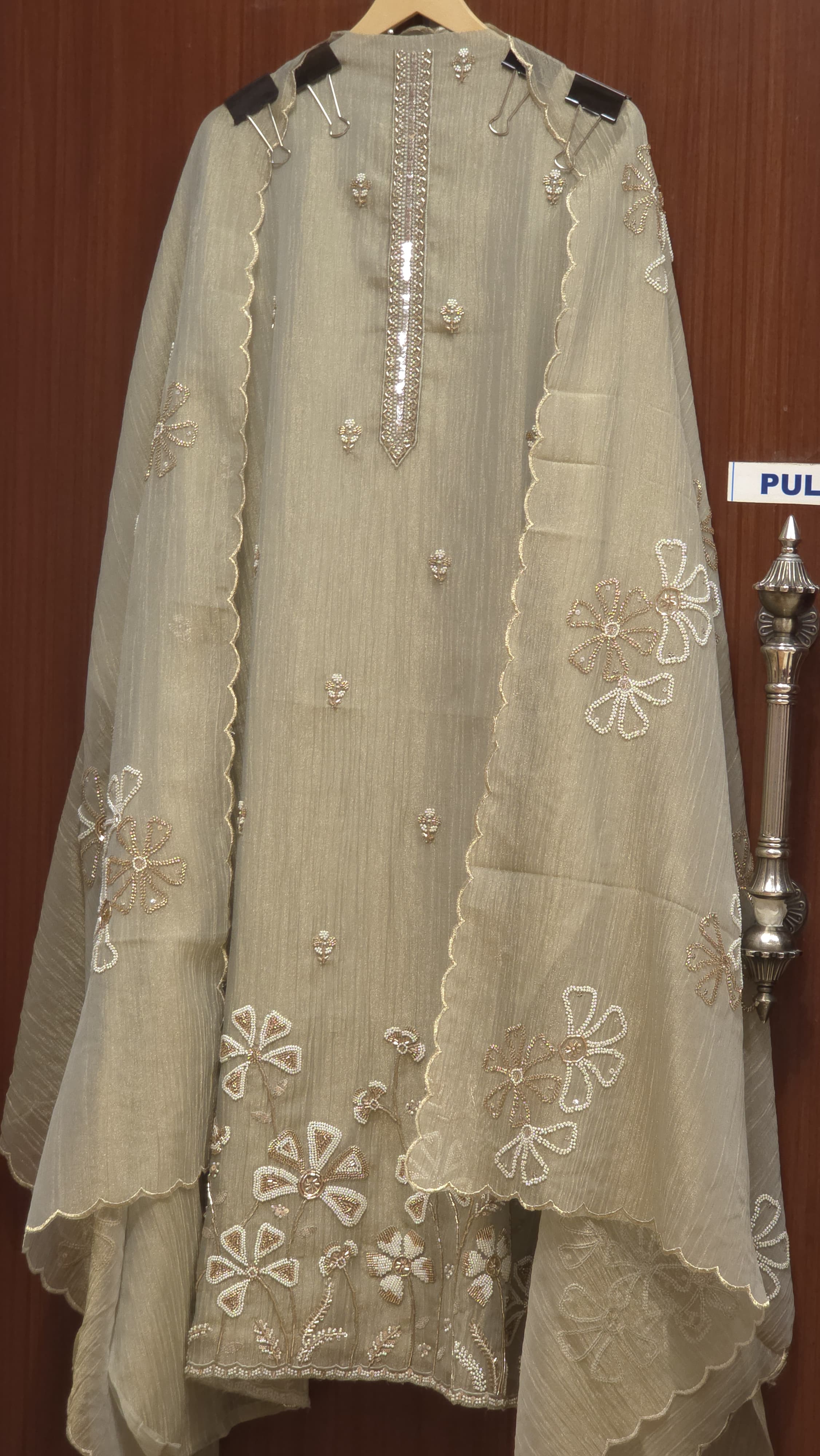 Luxury Crushed Tissue Designer Suit 2.O
