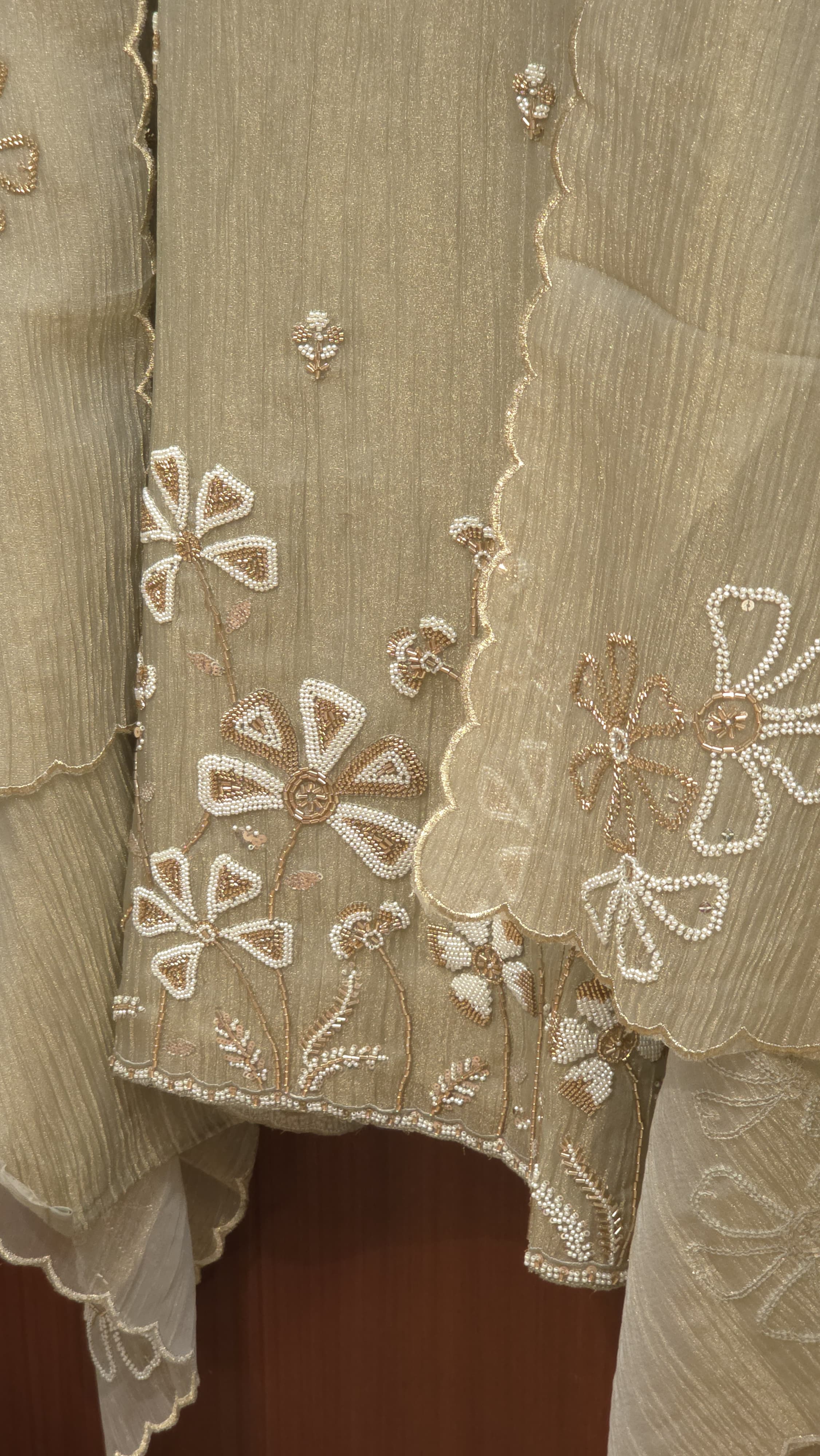 Luxury Crushed Tissue Designer Suit 2.O