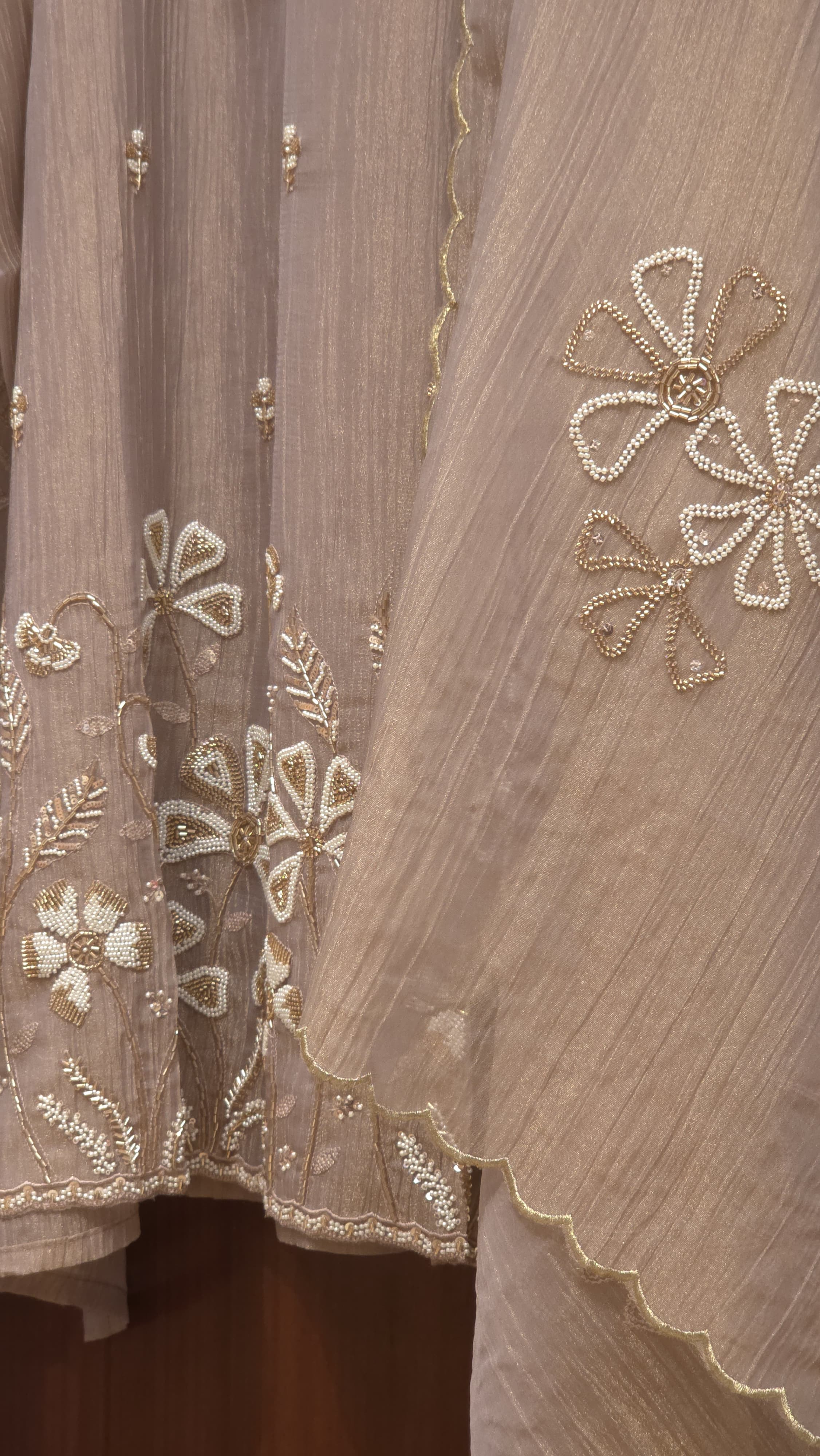 Luxury Crushed Tissue Designer Suit 2.O