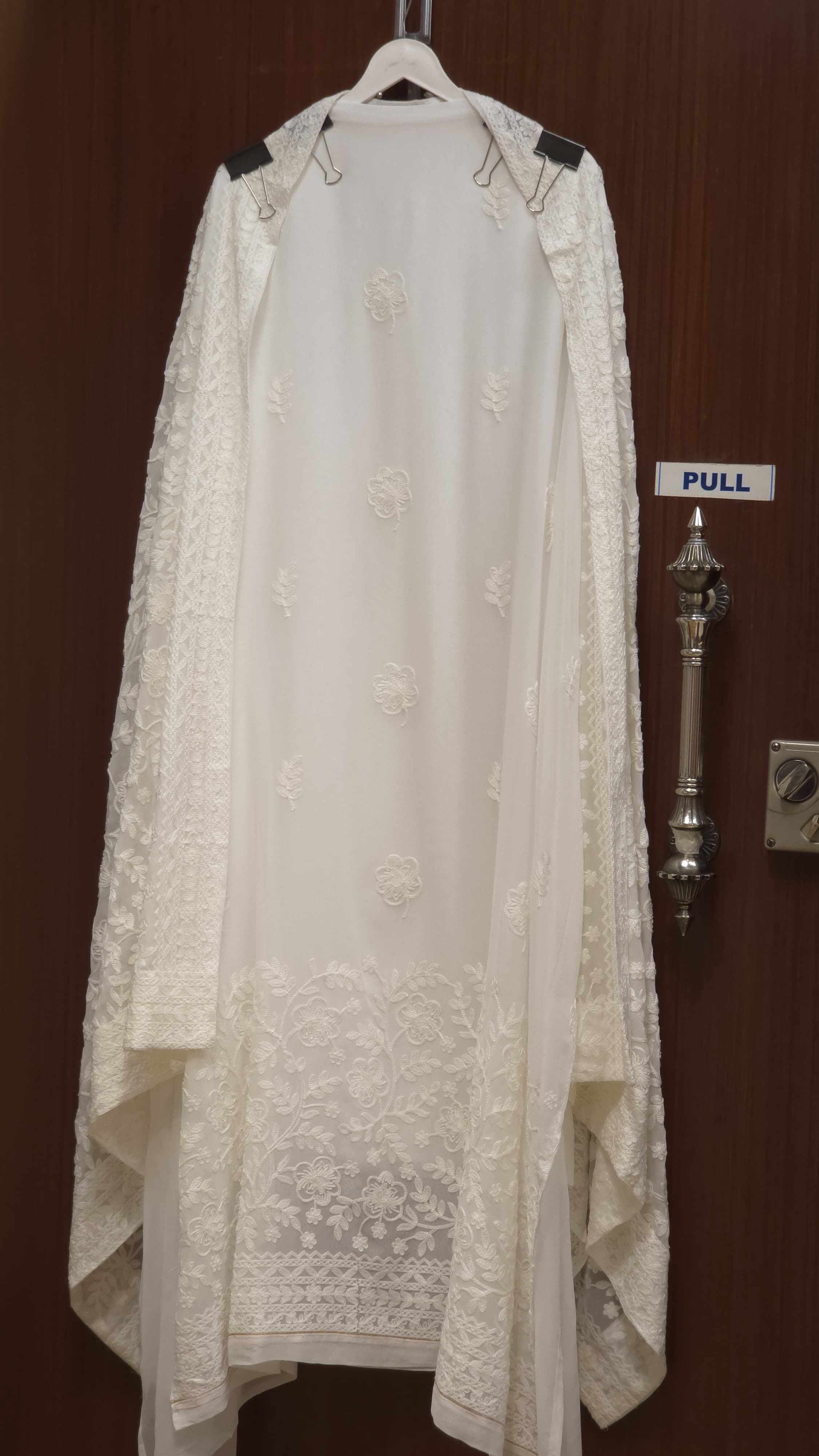 Dyeable Georgette Lucknowi Suit's