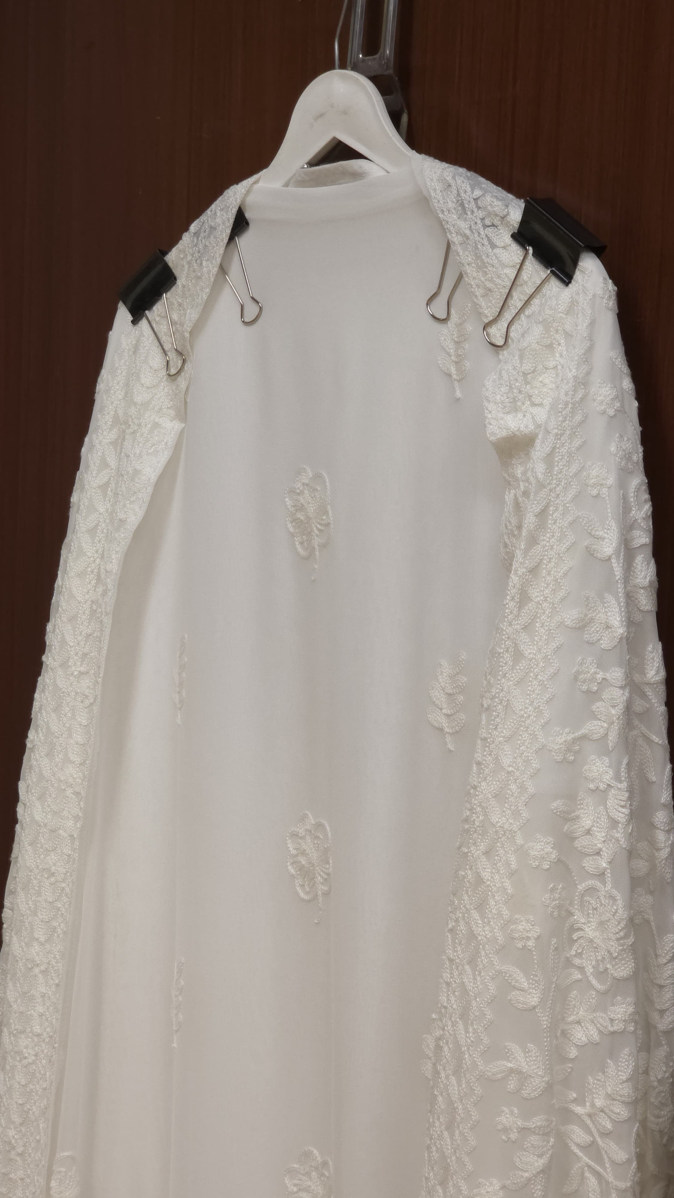 Dyeable Georgette Lucknowi Suit's