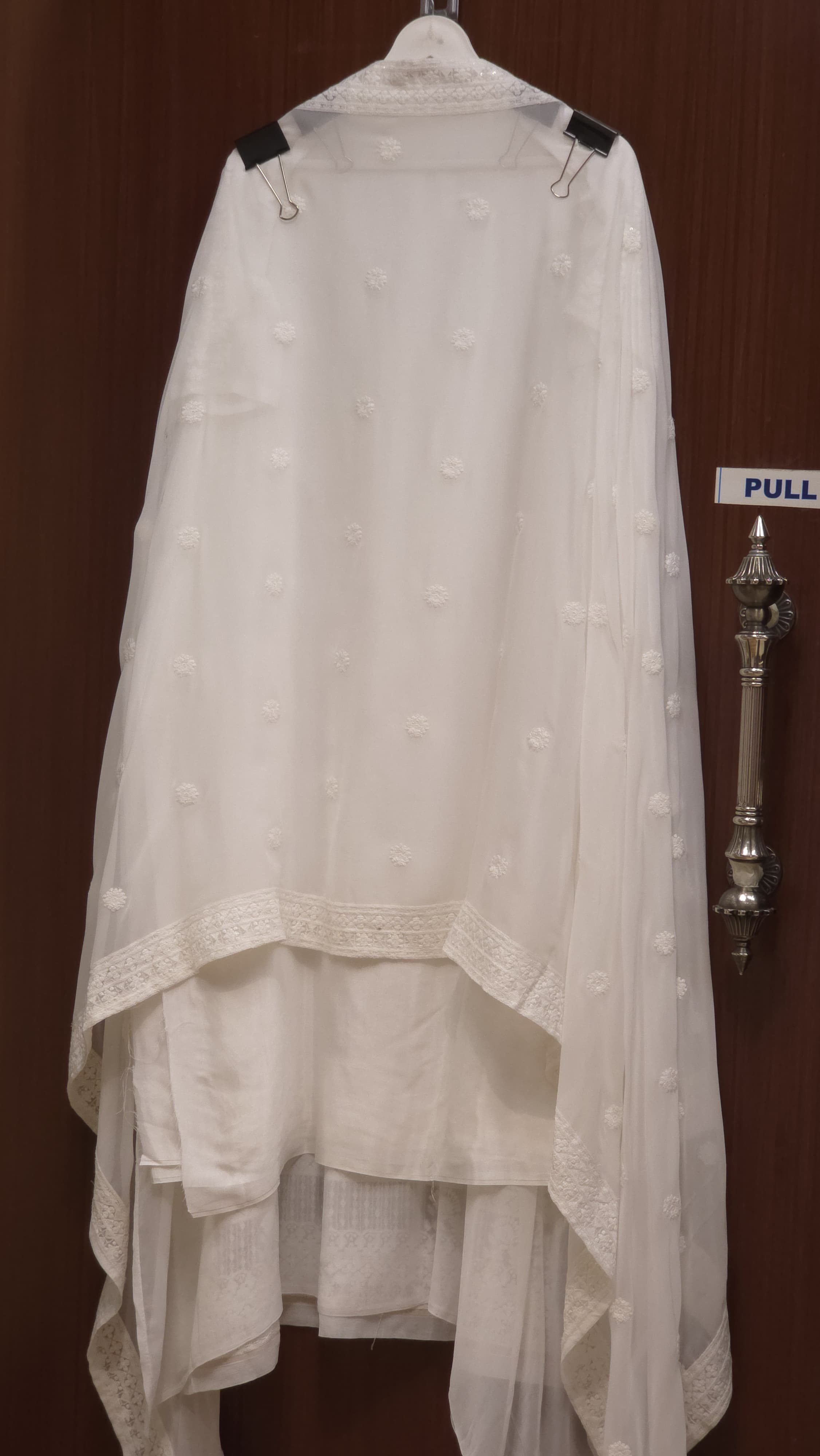 Dyeable Georgette Lucknowi Suit's