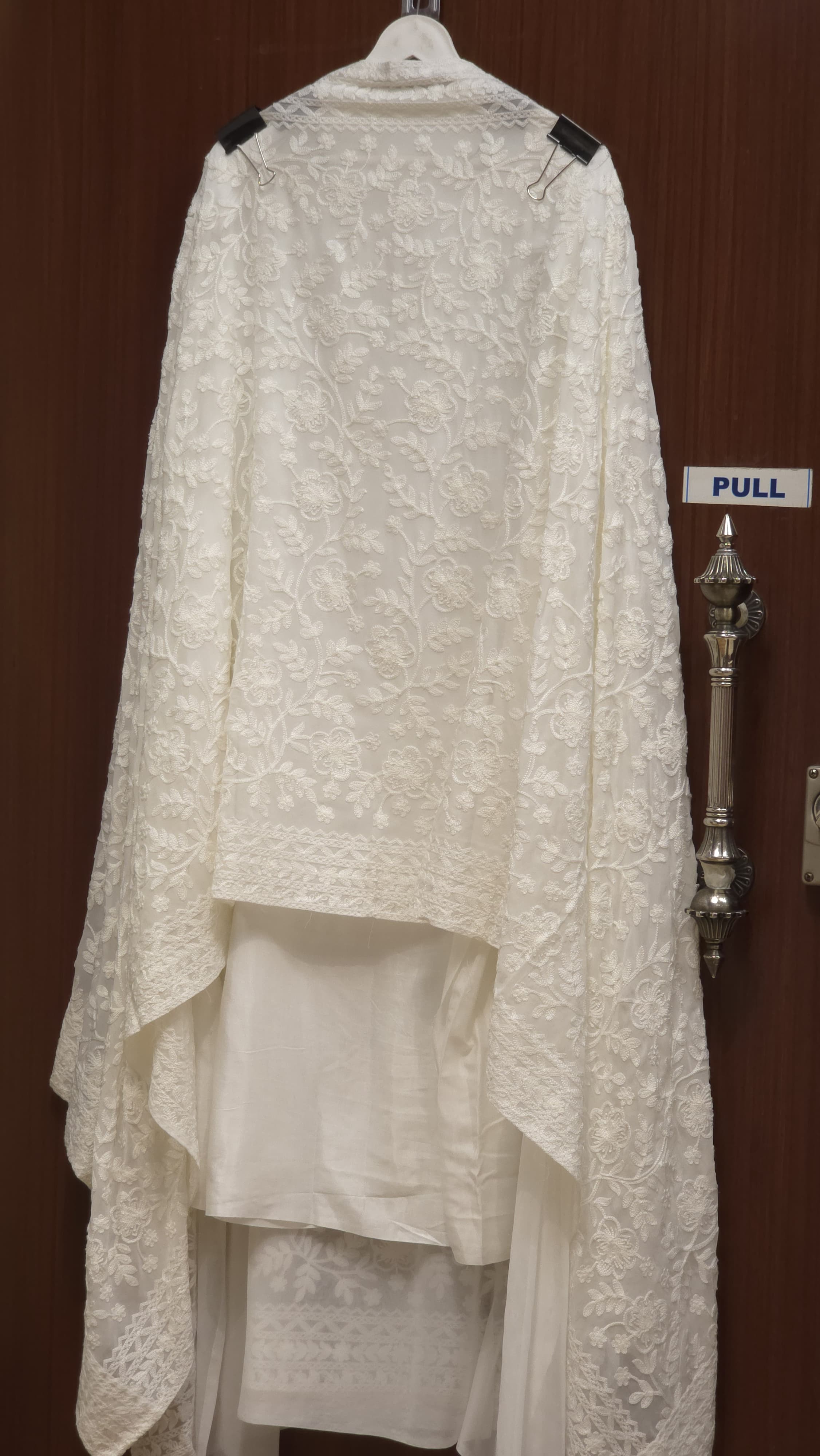 Dyeable Georgette Lucknowi Suit's