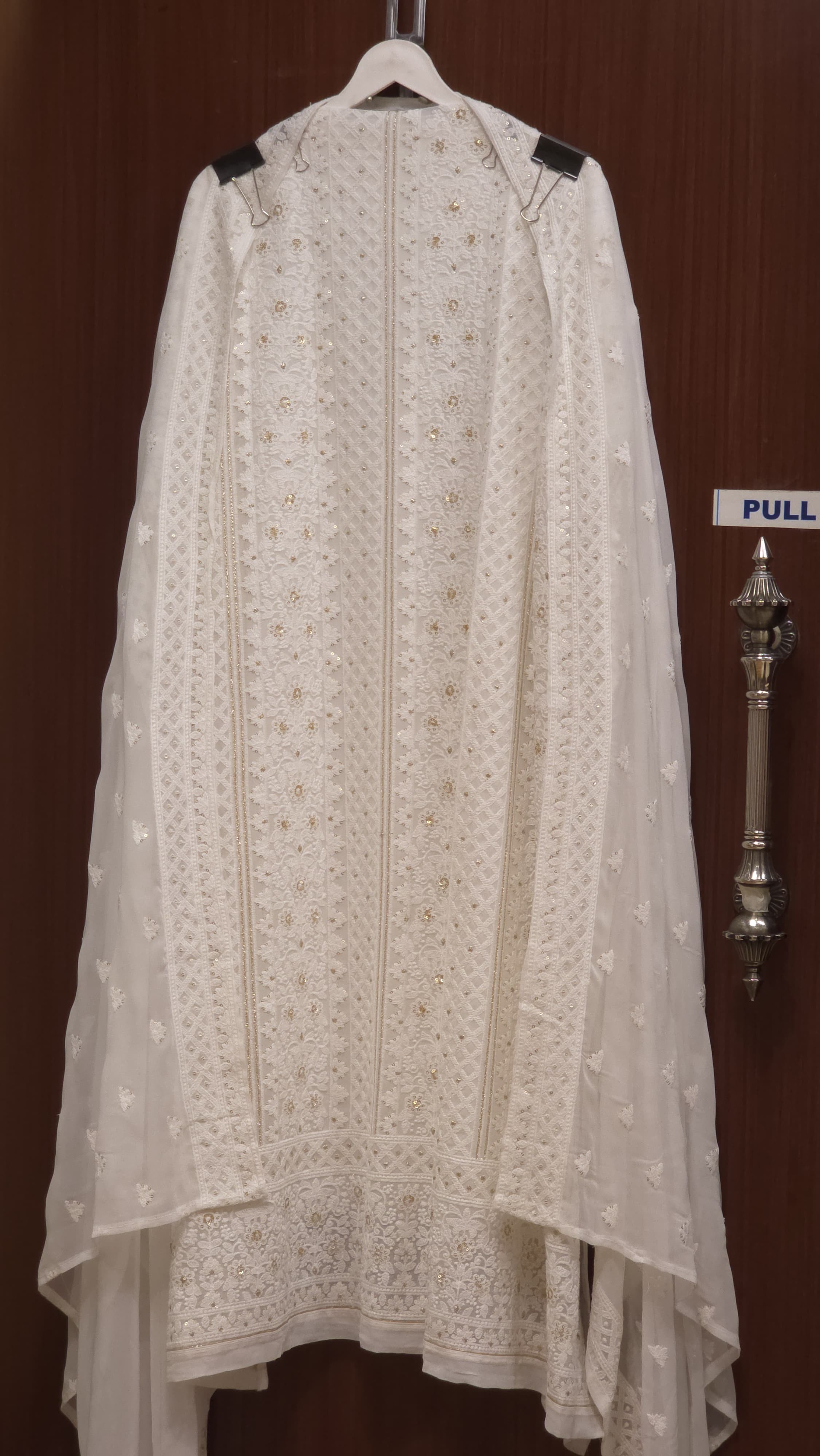 Dyeable Georgette Lucknowi Suit's