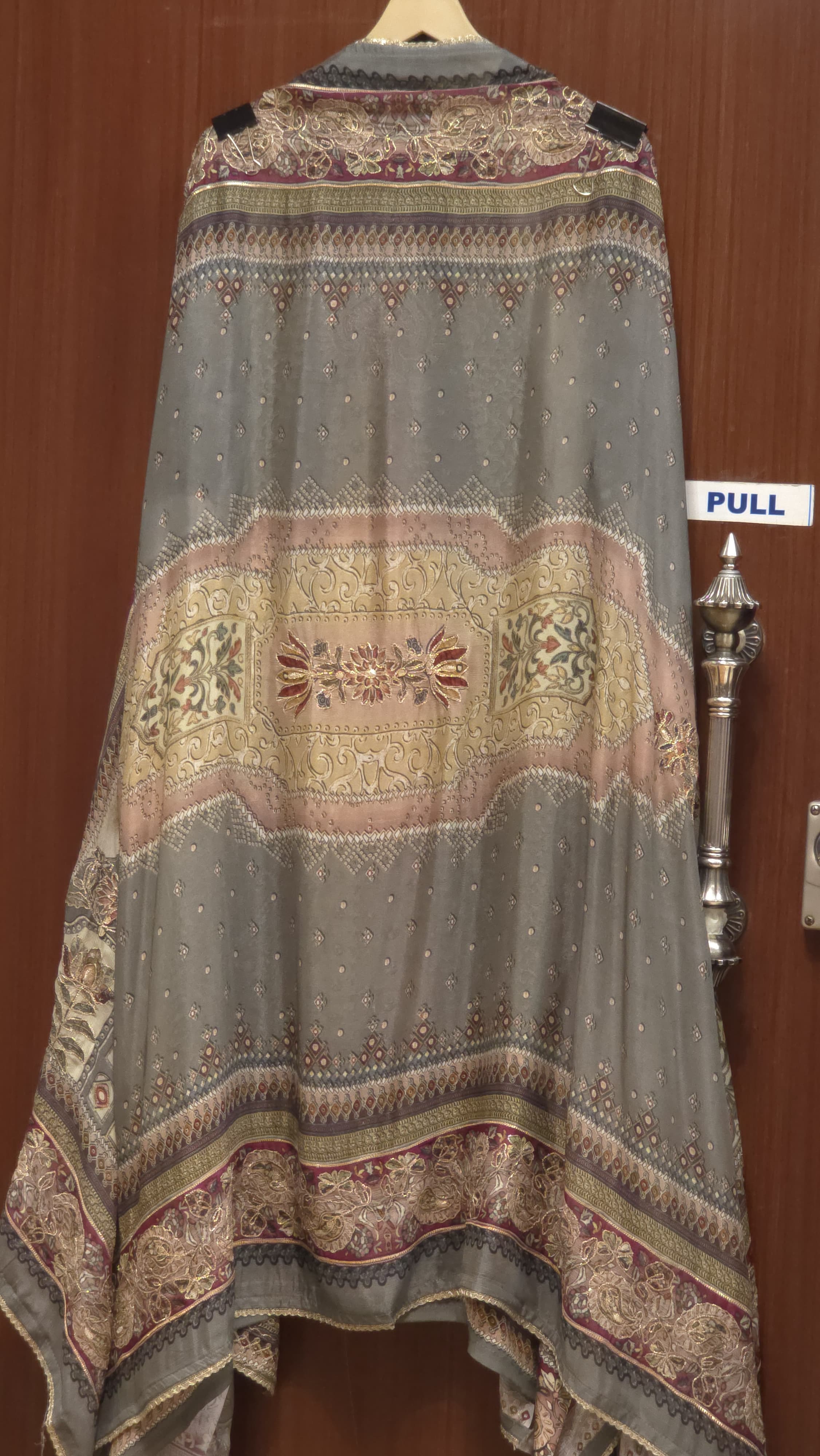 Anarkali Look Pure Crepe A-Line Suit 9.0