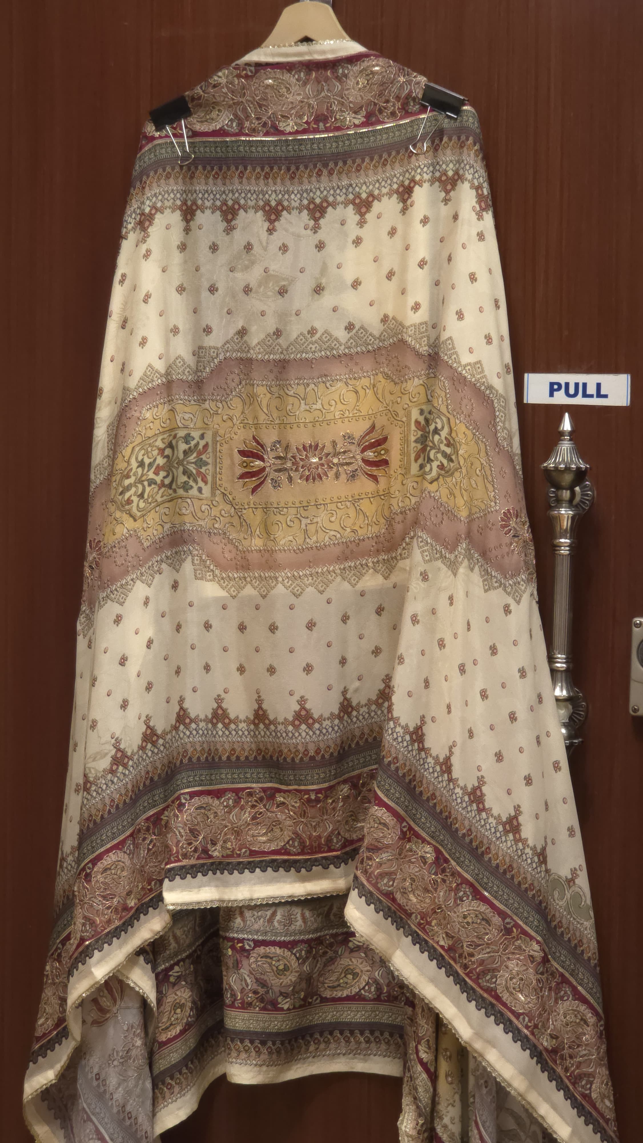 Anarkali Look Pure Crepe A-Line Suit 9.0