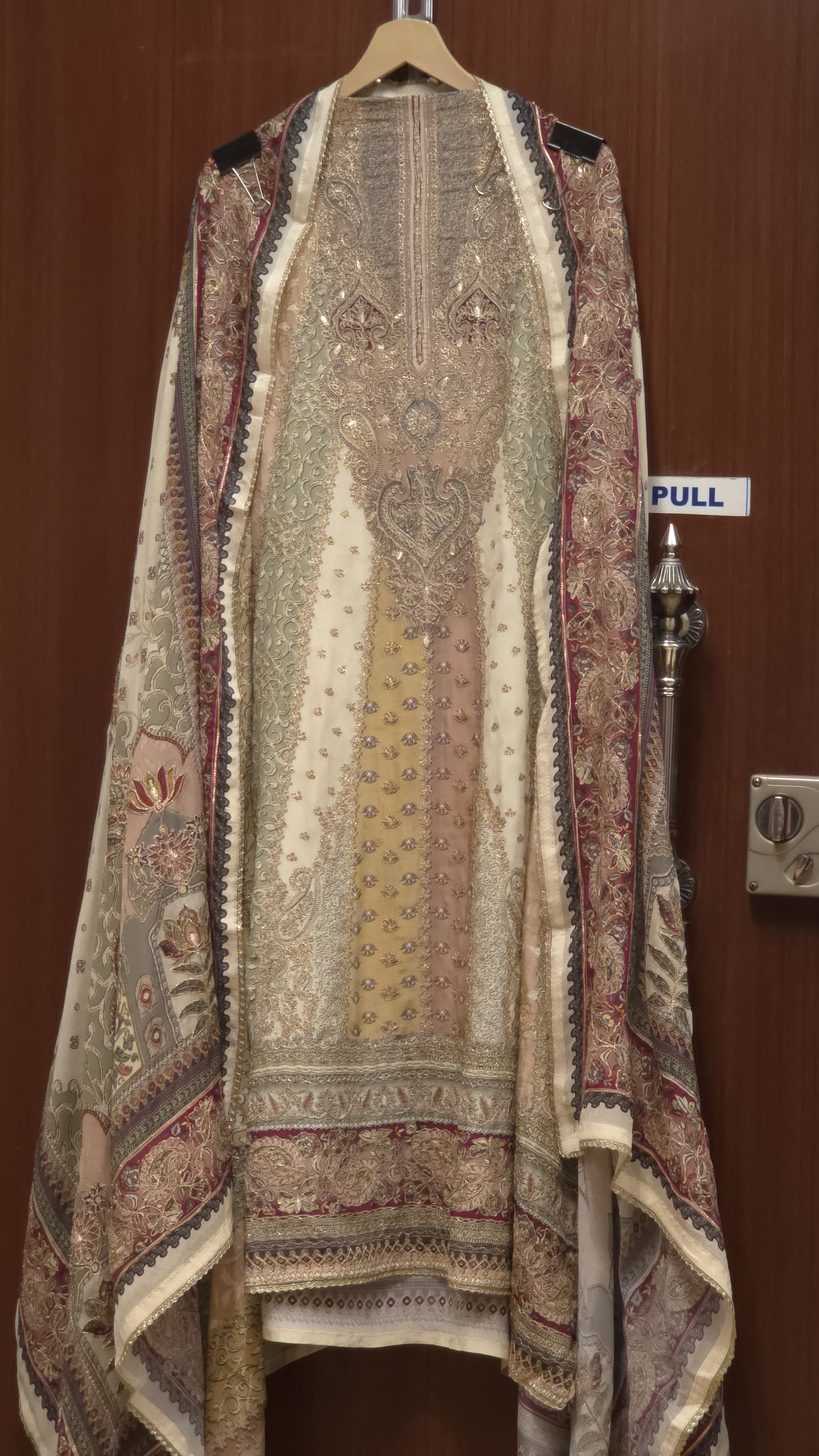 Anarkali Look Pure Crepe A-Line Suit 9.0