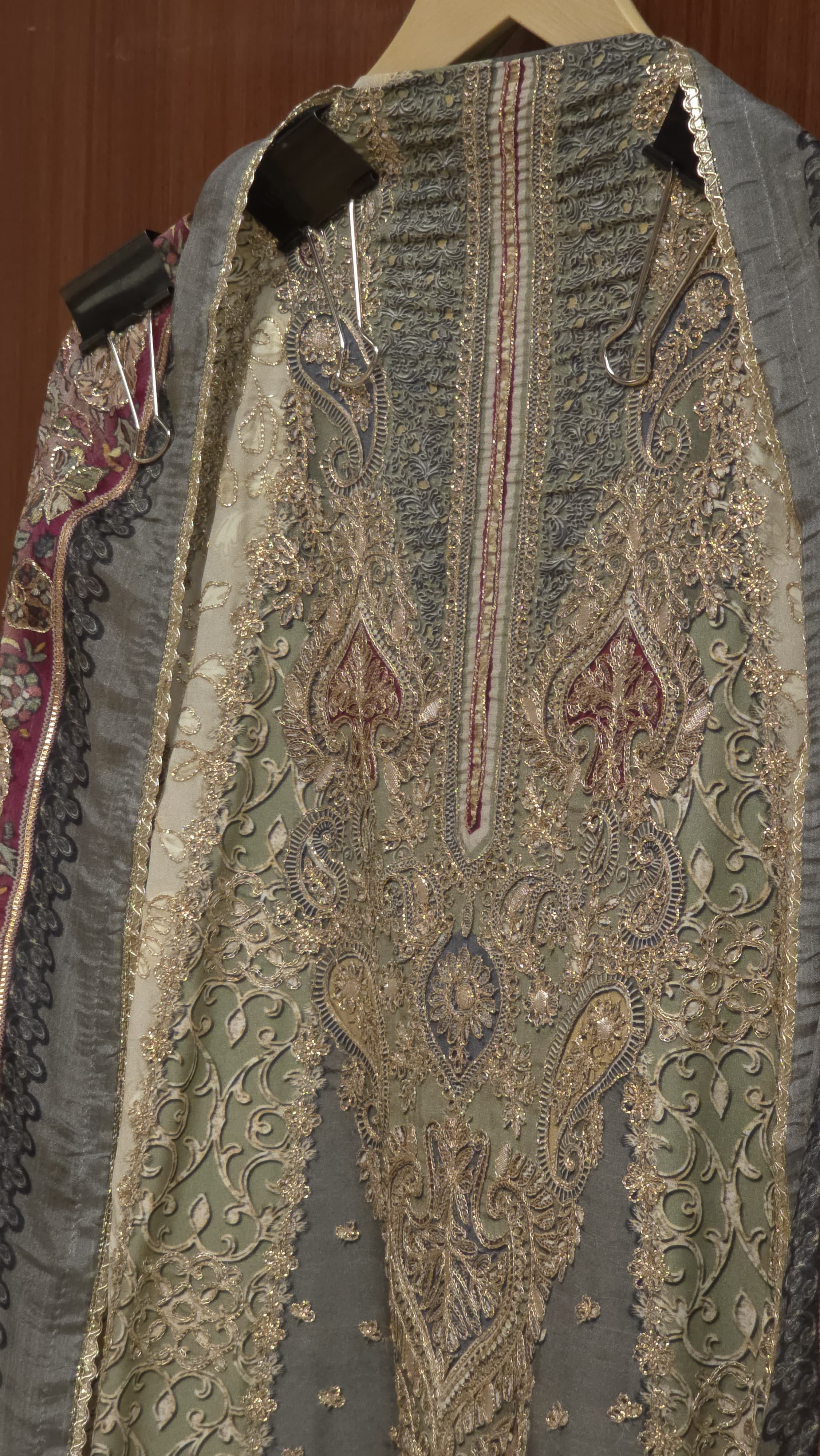 Anarkali Look Pure Crepe A-Line Suit 9.0