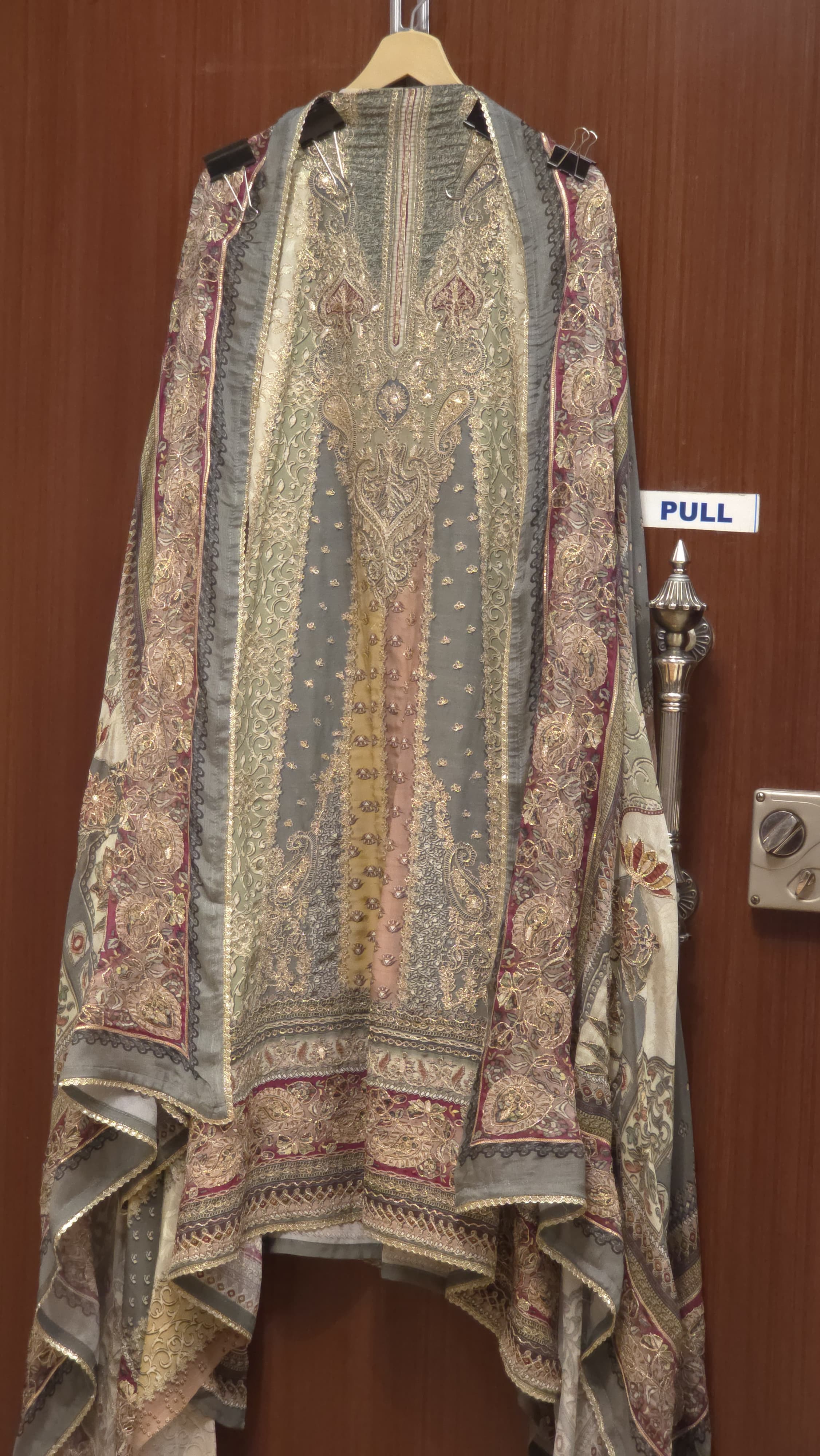 Anarkali Look Pure Crepe A-Line Suit 9.0