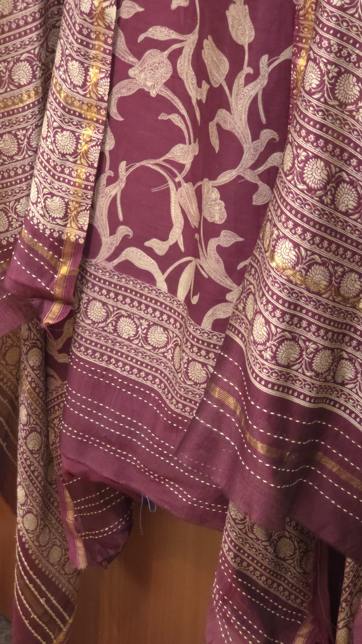 Maheshwari Silk Suit's with Katha Work