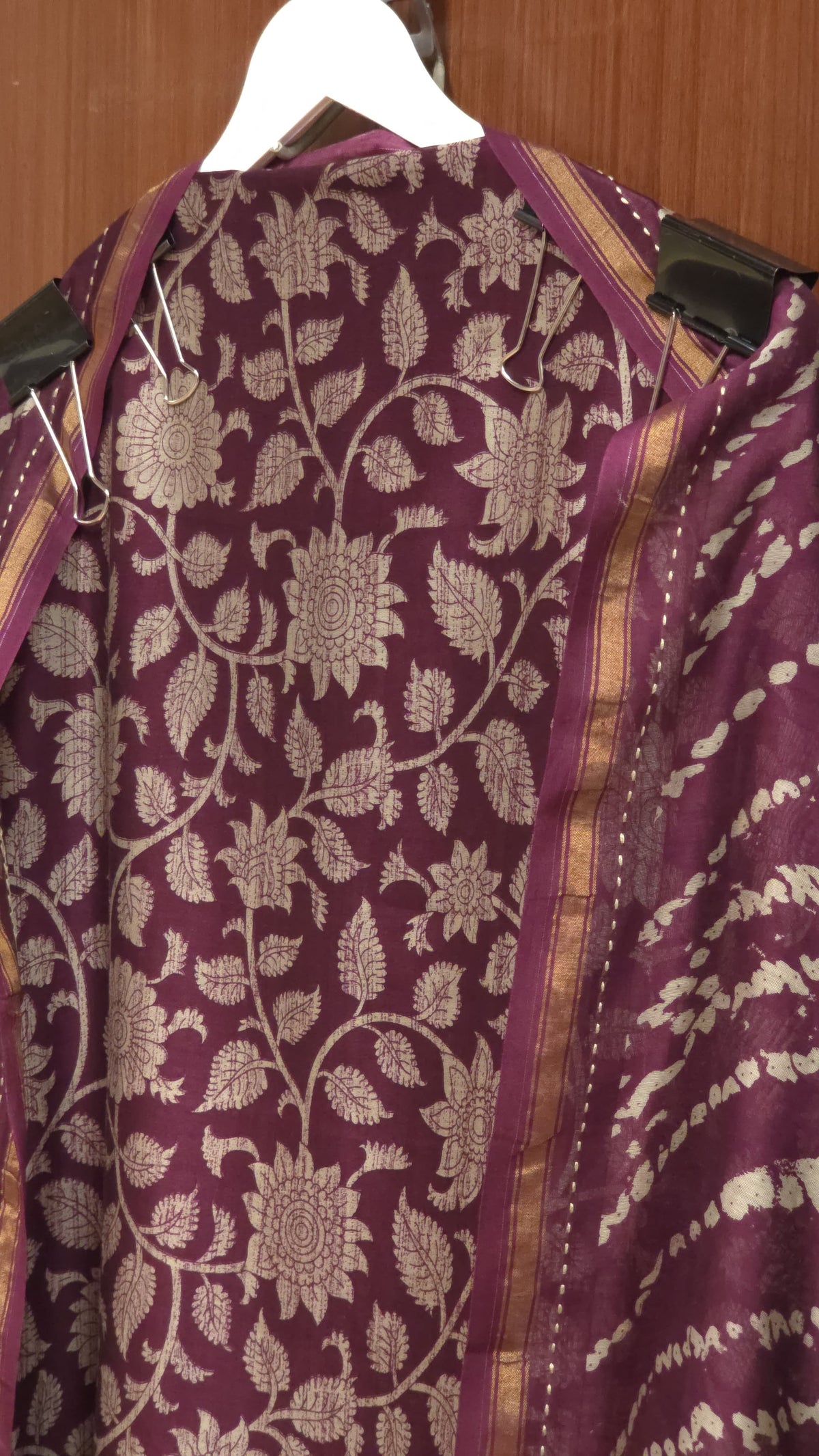 Maheshwari Silk Suit's with Katha Work
