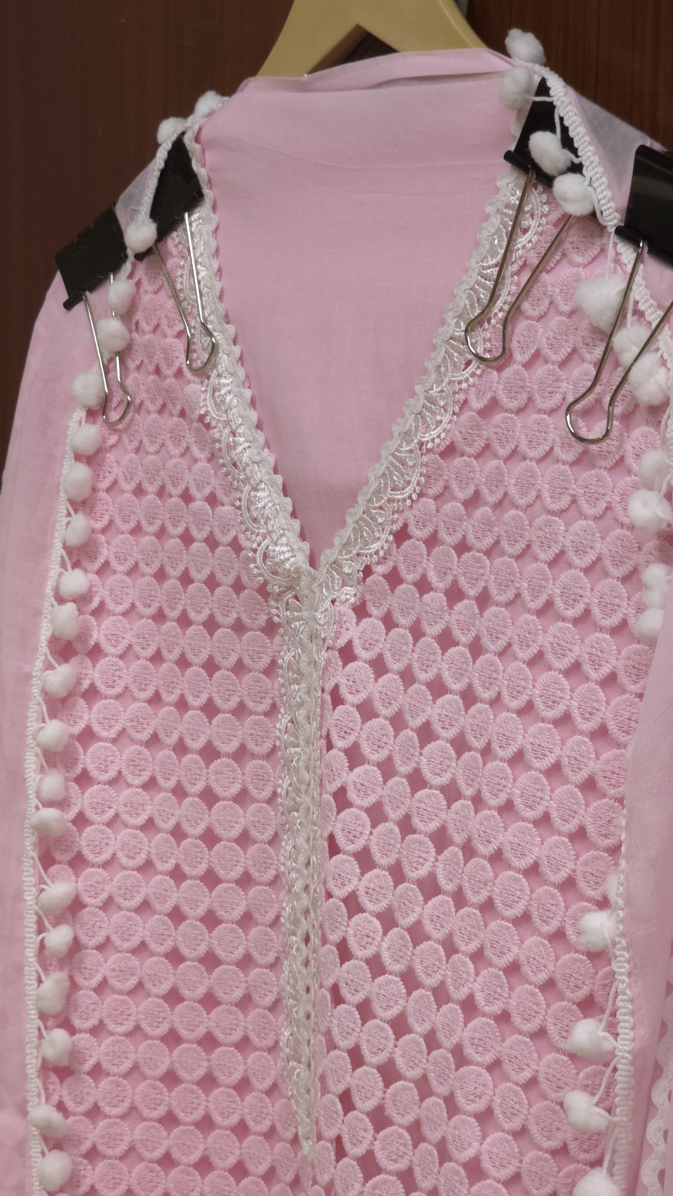 Pakistani Crochet Suit 4.O -Pure Mul