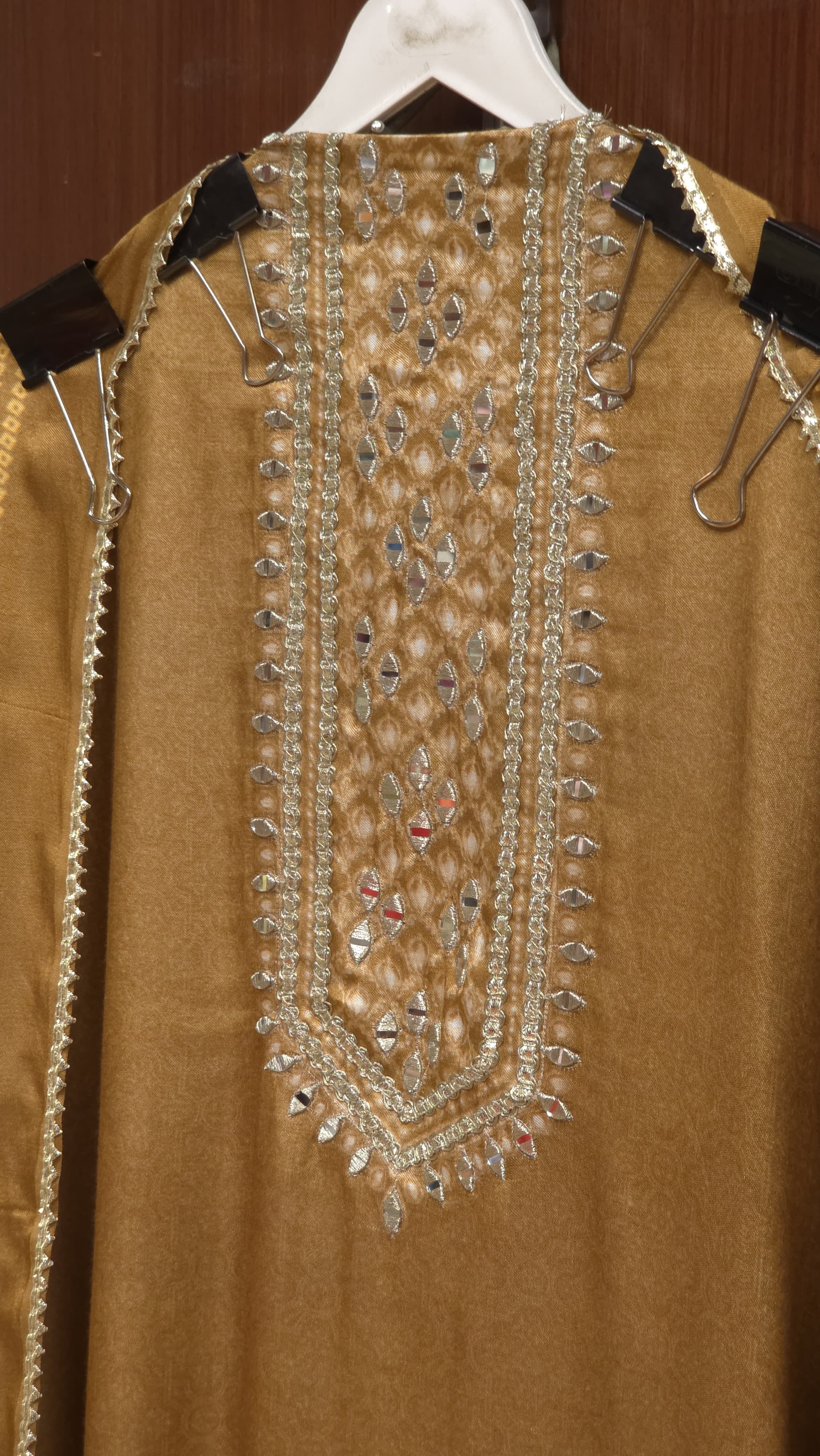 Modal Muslin Suit with Bandhani Prints
