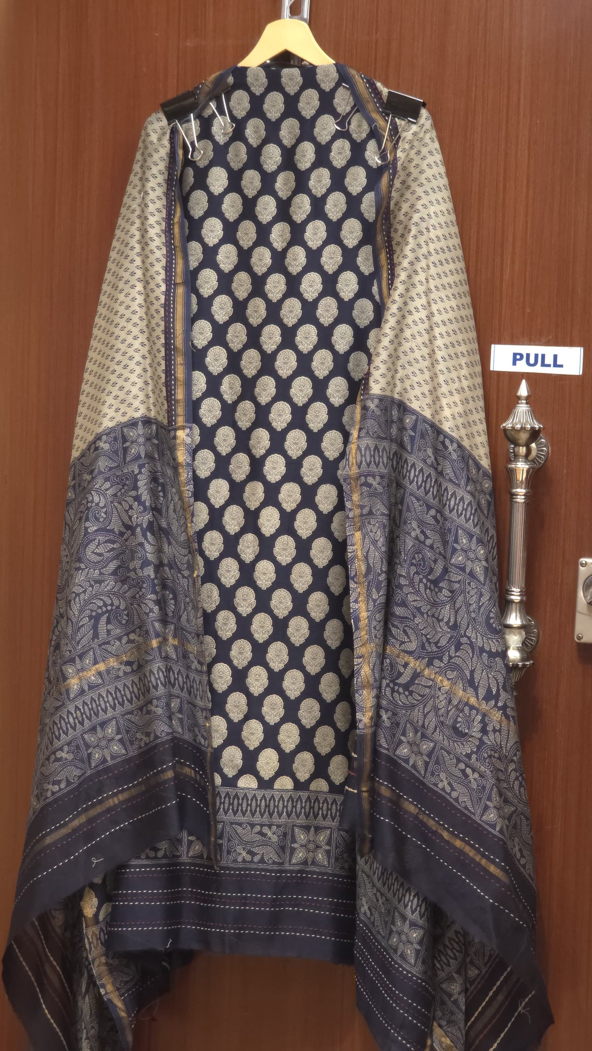 Maheshwari Silk Suit's with Katha Work