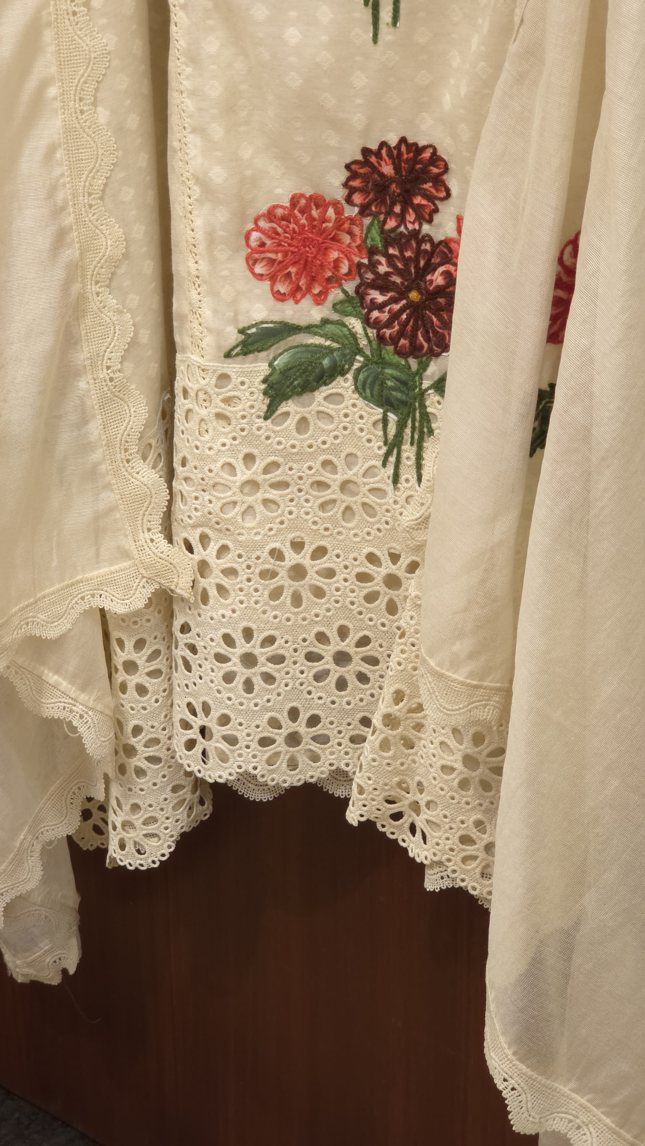 Pakistani Crochet Suit 6.O -Pure Jamdani