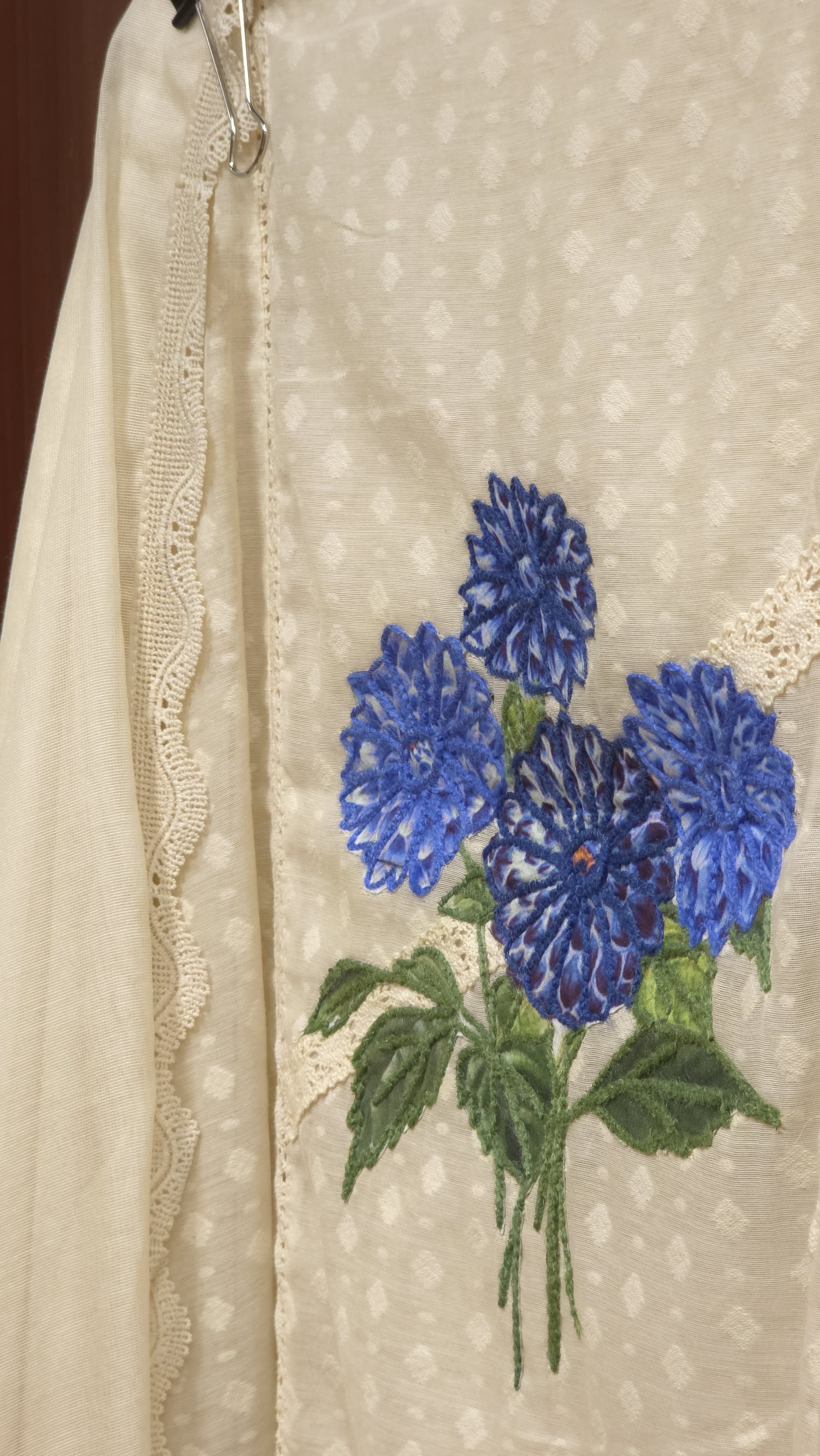 Pakistani Crochet Suit 6.O -Pure Jamdani