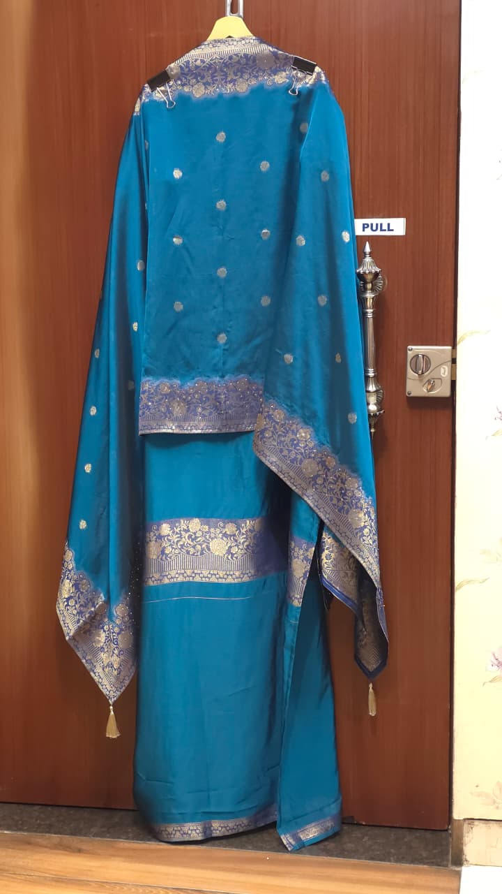 Kanjivaram Silk Suit 1.O
