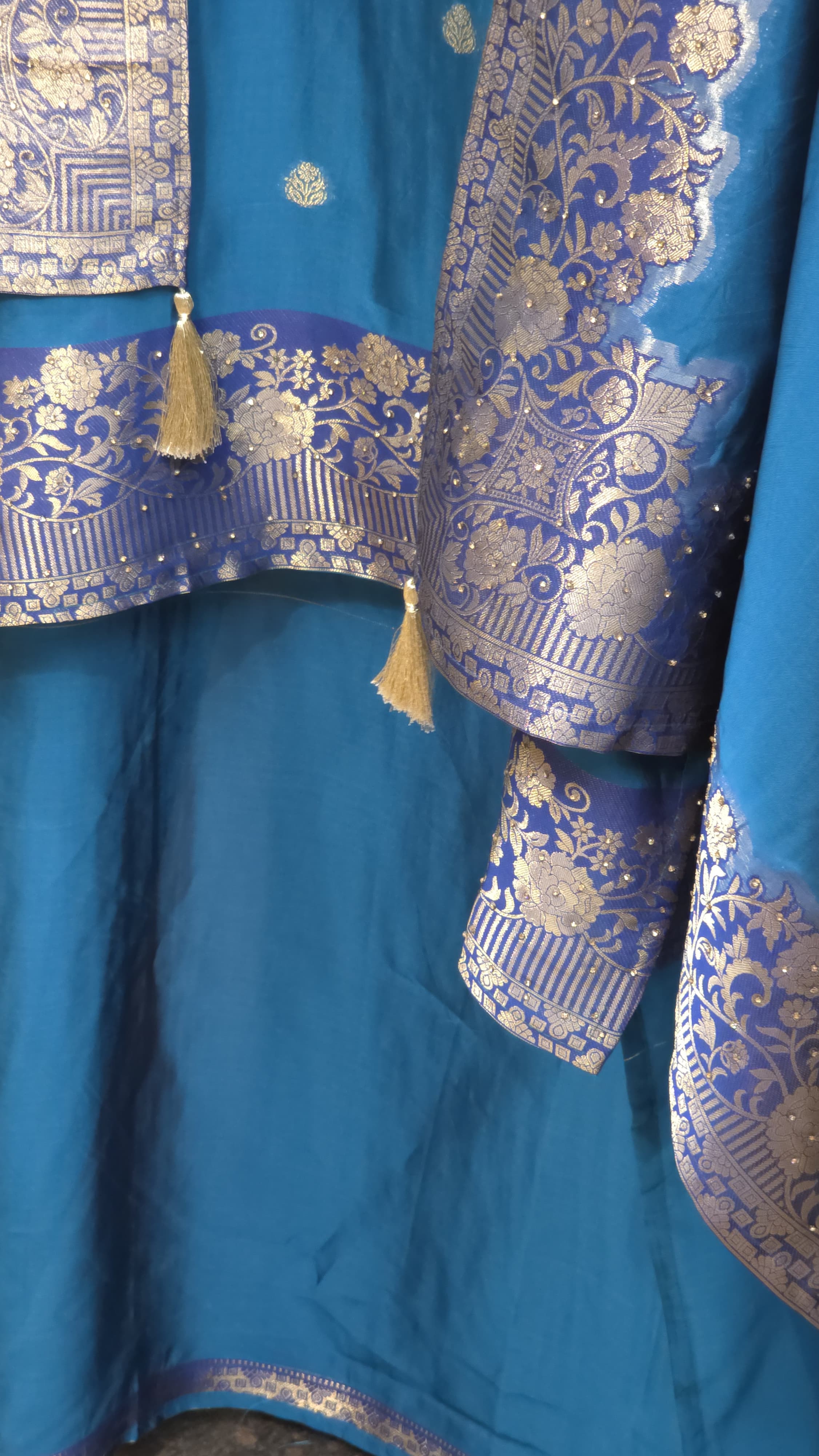 Kanjivaram Silk Suit 1.O