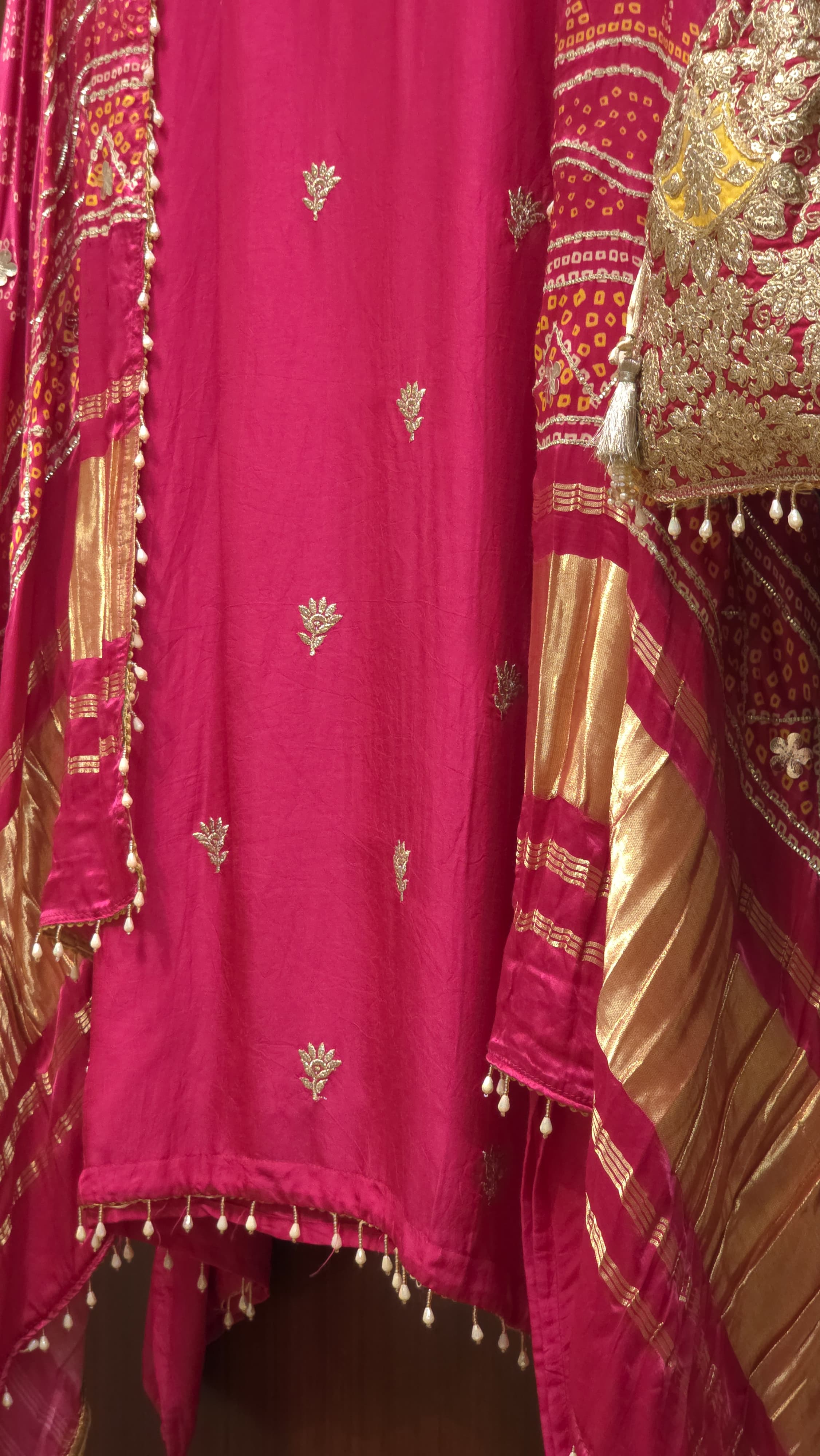 Rajwada Silk Suit with Gajji Dupatta 4.O