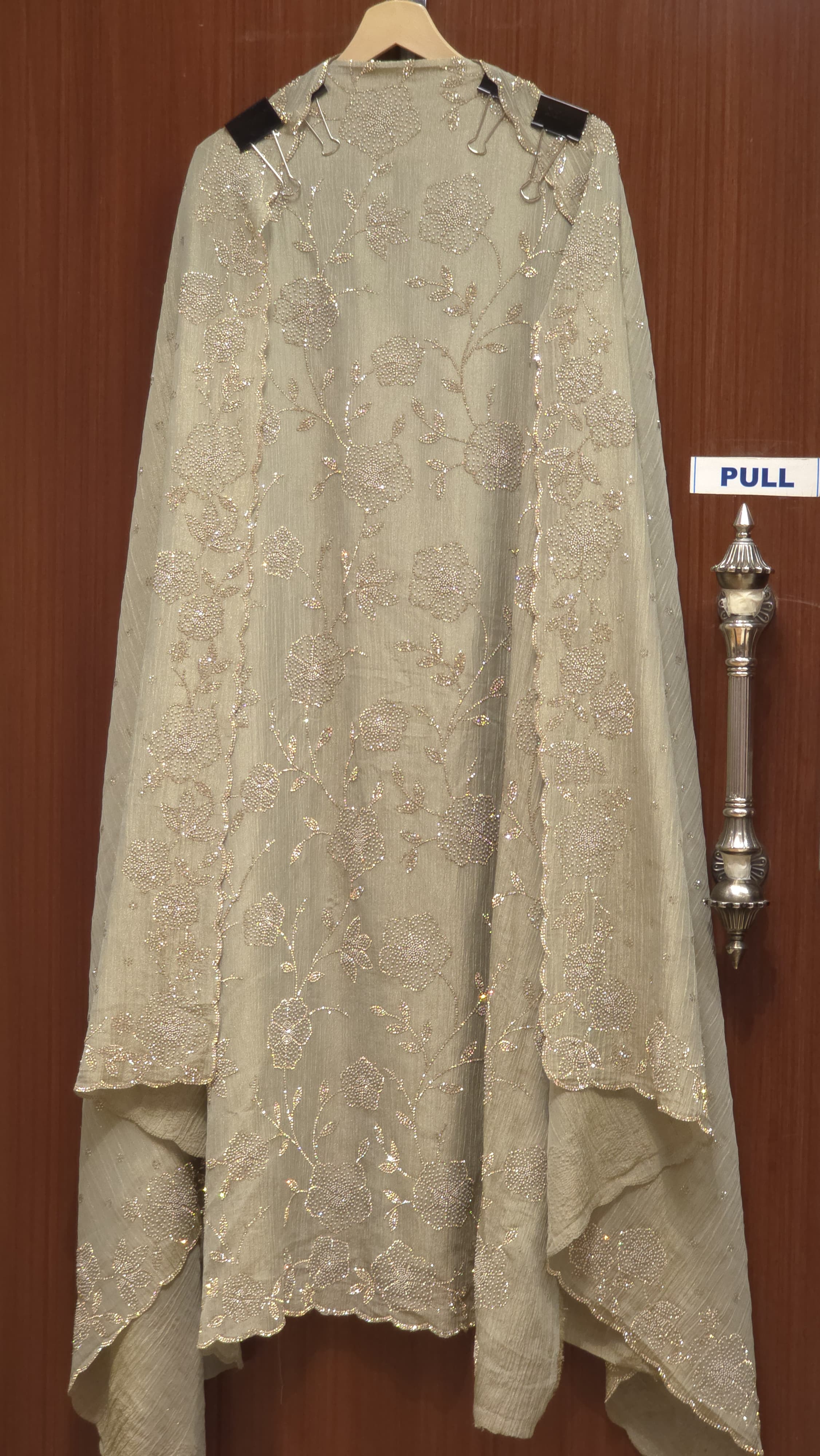 Glamarous Swarovski Suit - Pure Crushed Tissue