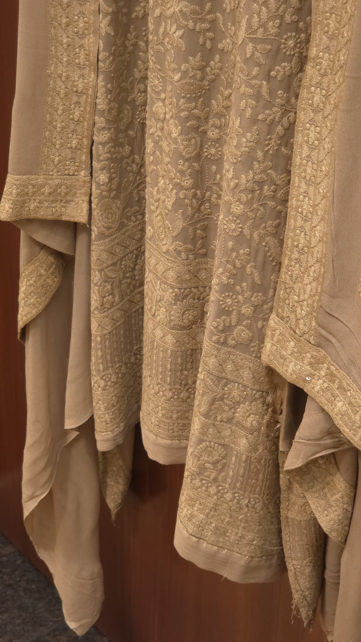 Dyeable Georgette Lucknowi Suit's