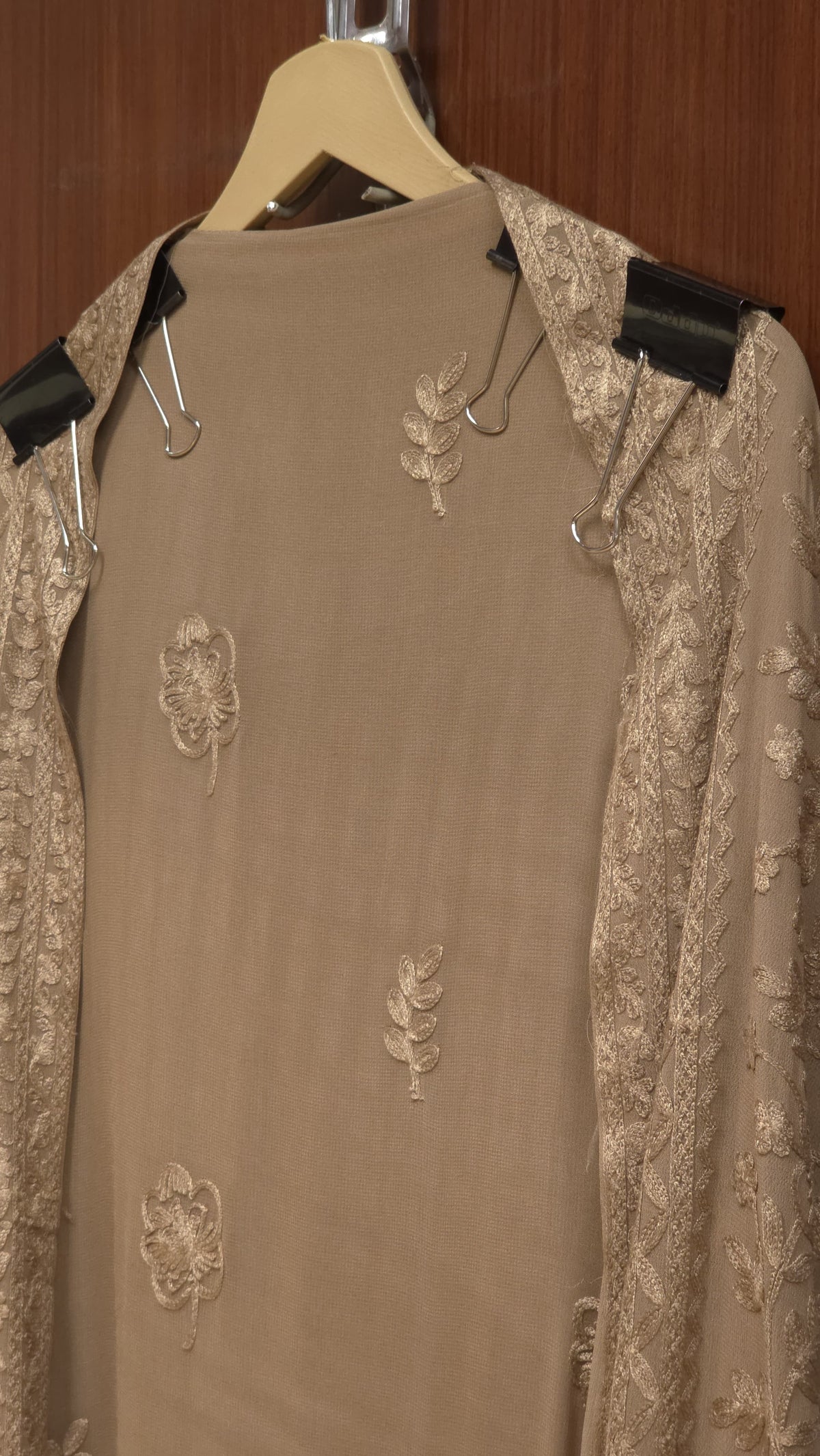 Dyeable Georgette Lucknowi Suit's