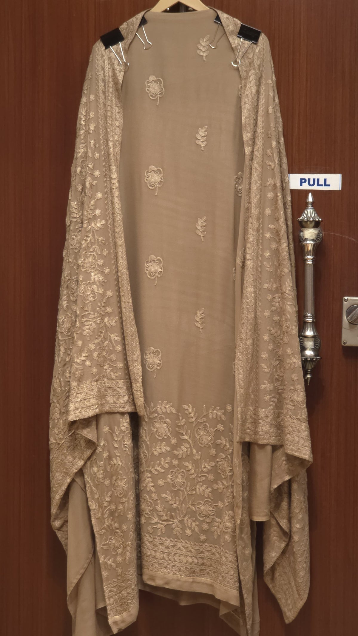 Dyeable Georgette Lucknowi Suit's