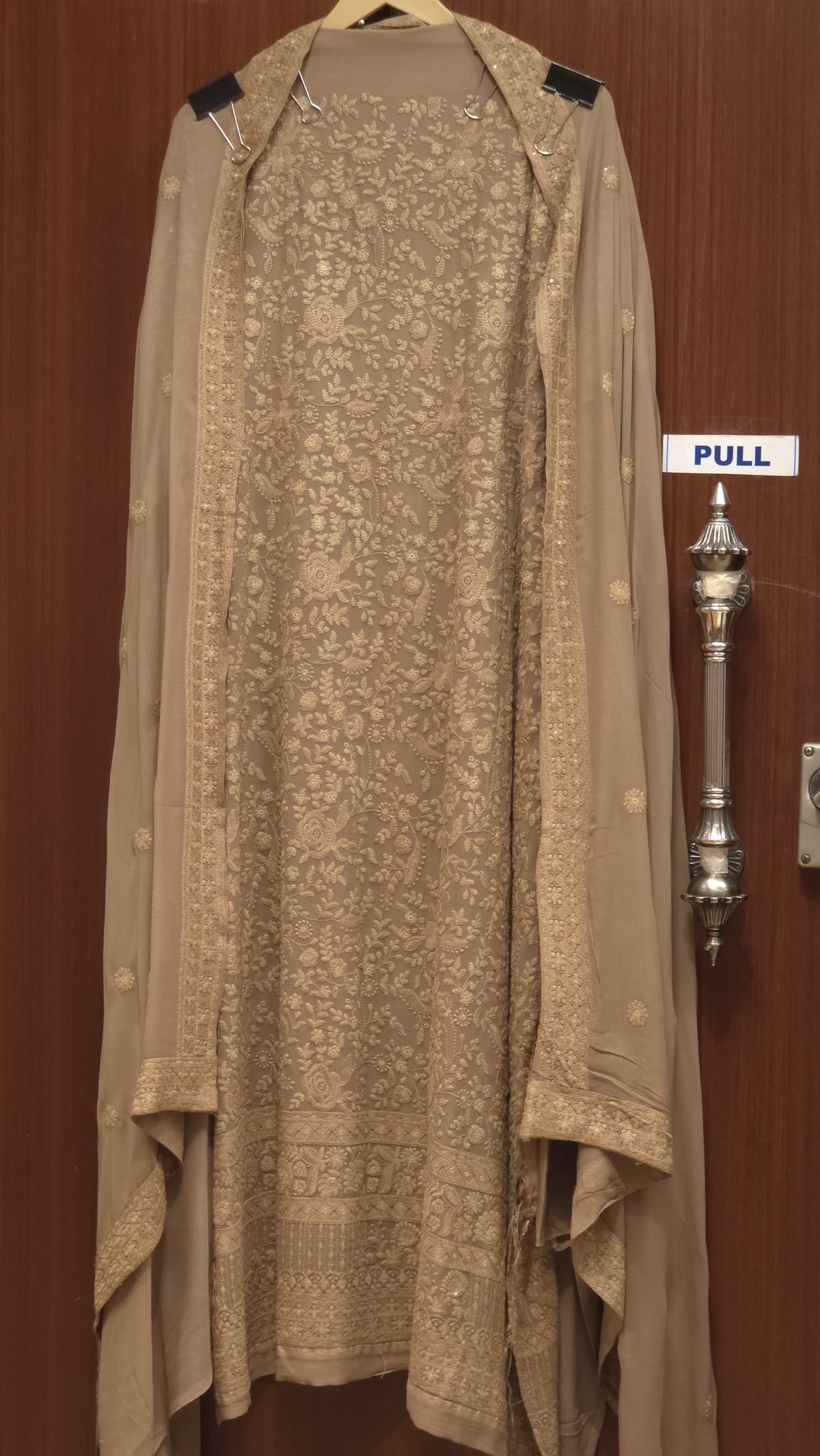 Dyeable Georgette Lucknowi Suit's