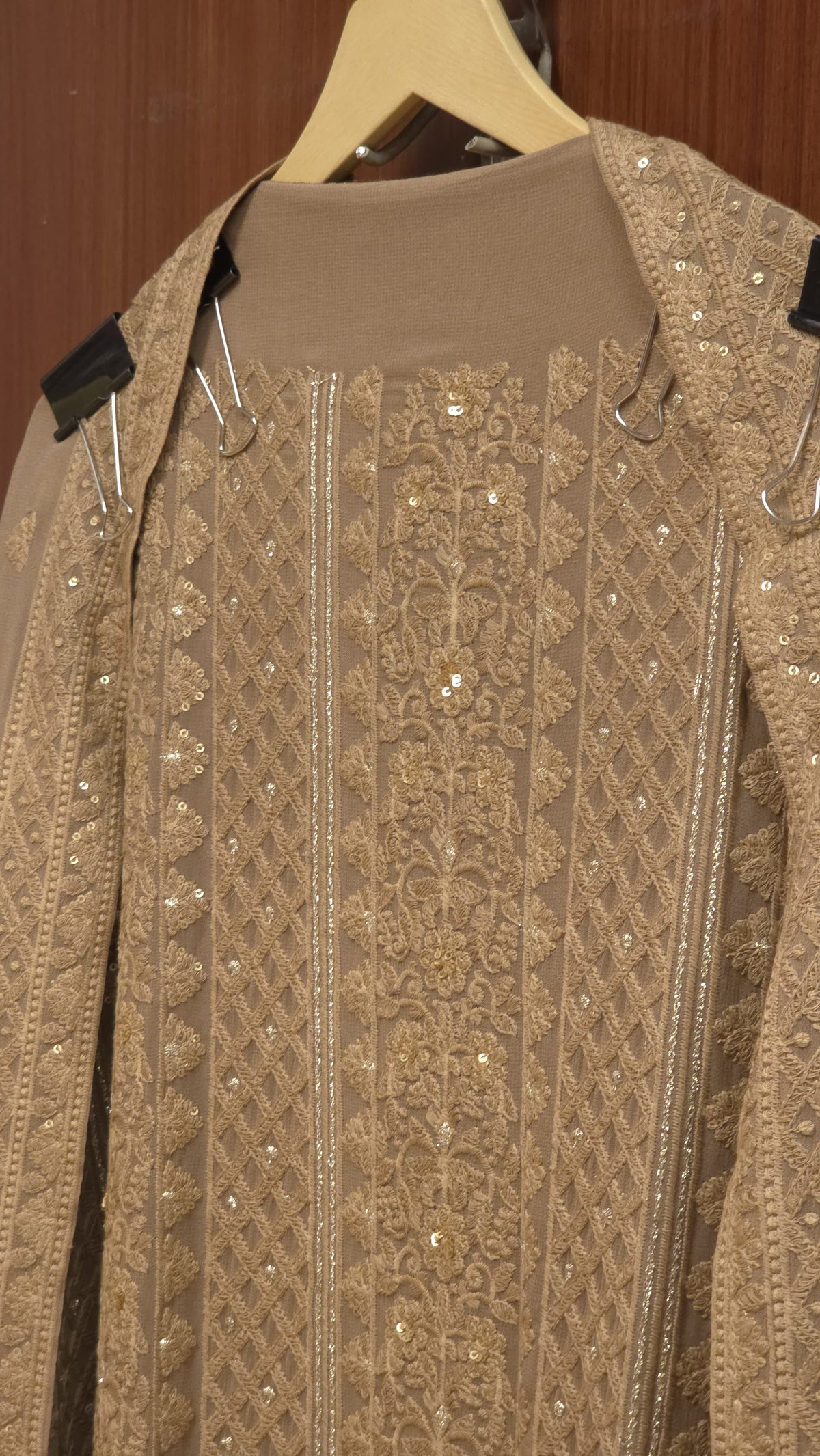Dyeable Georgette Lucknowi Suit's