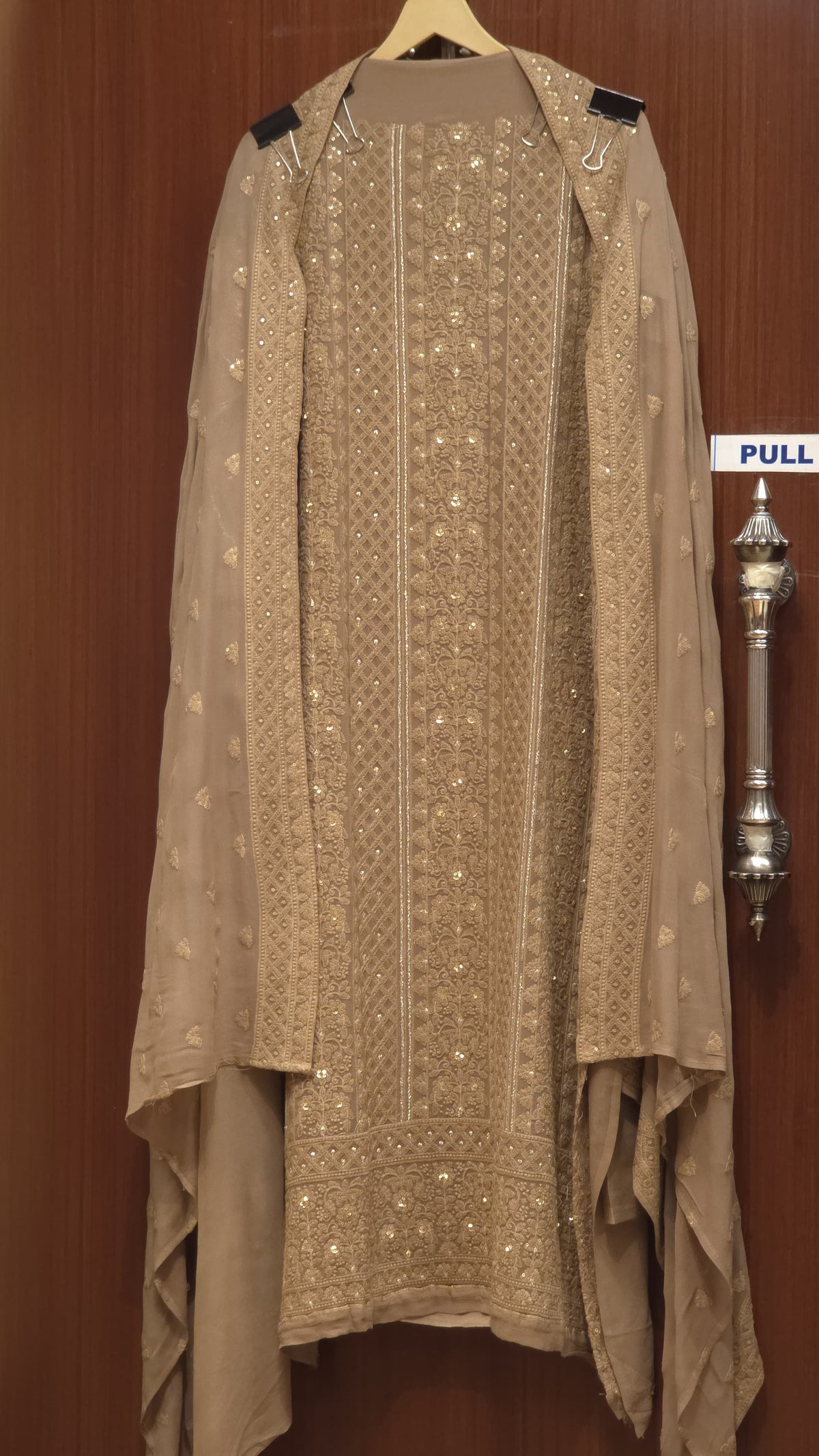 Dyeable Georgette Lucknowi Suit's