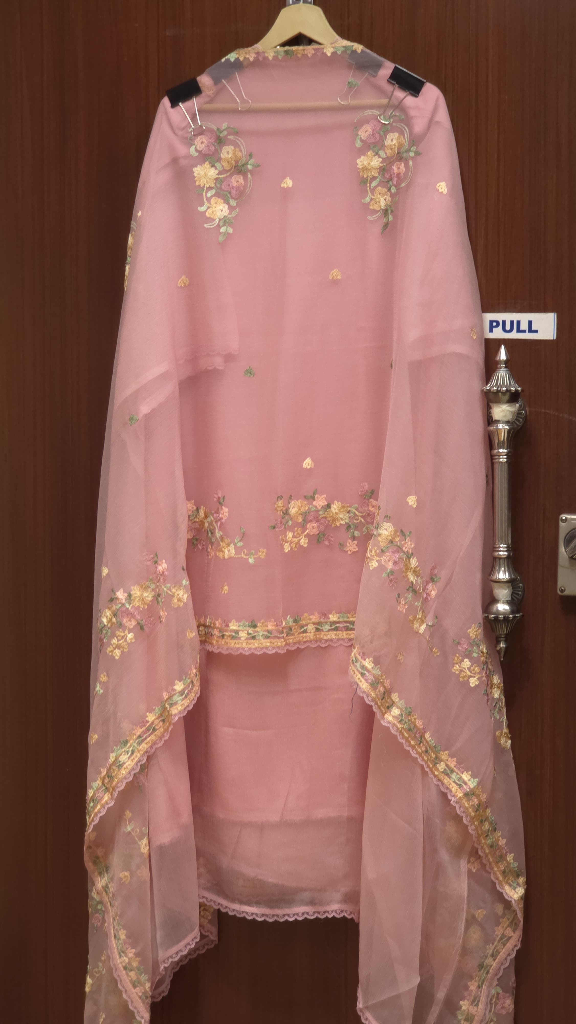 Crinkled Pure Chiffon Suit 4.O