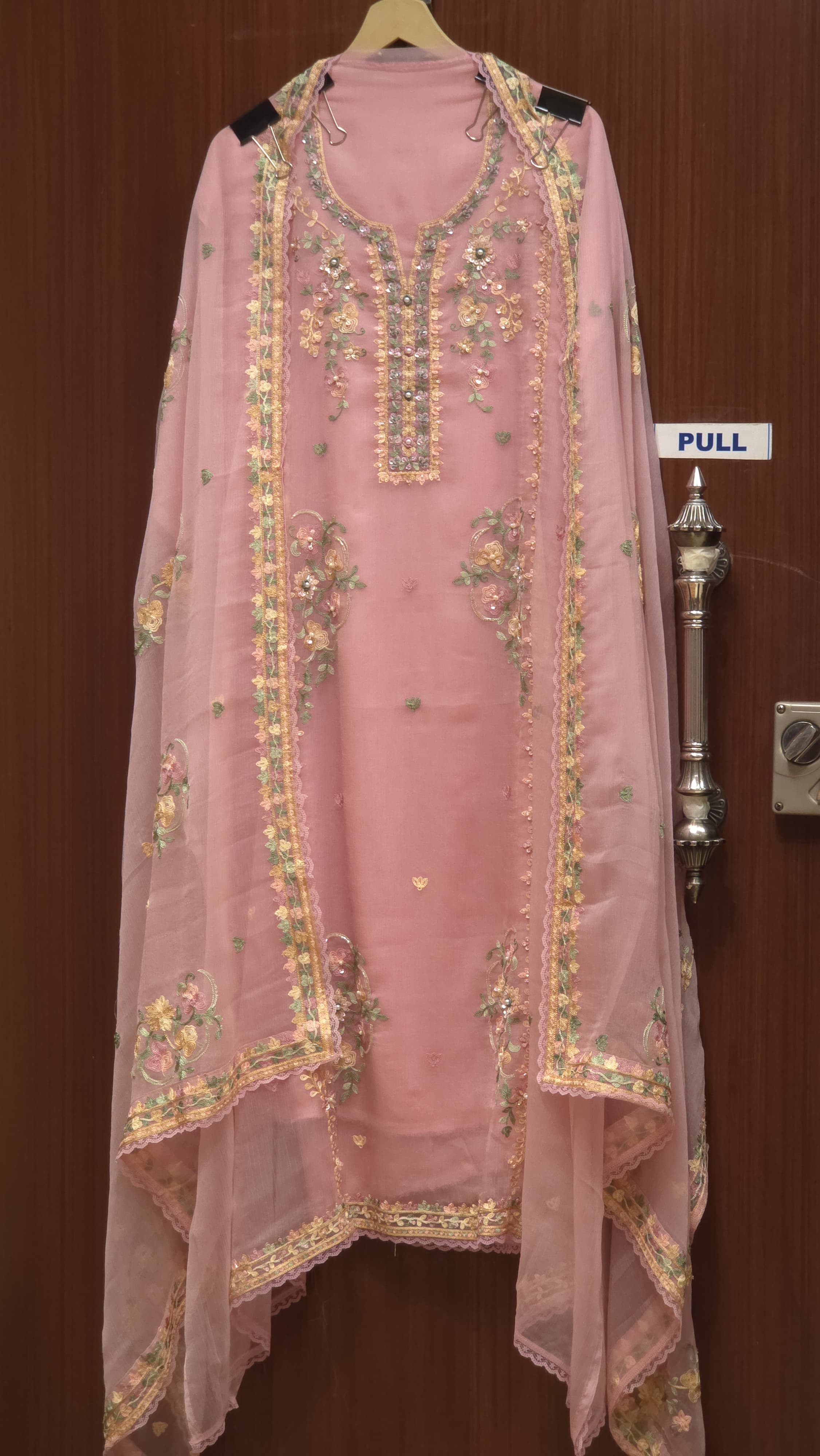 Crinkled Pure Chiffon Suit 4.O