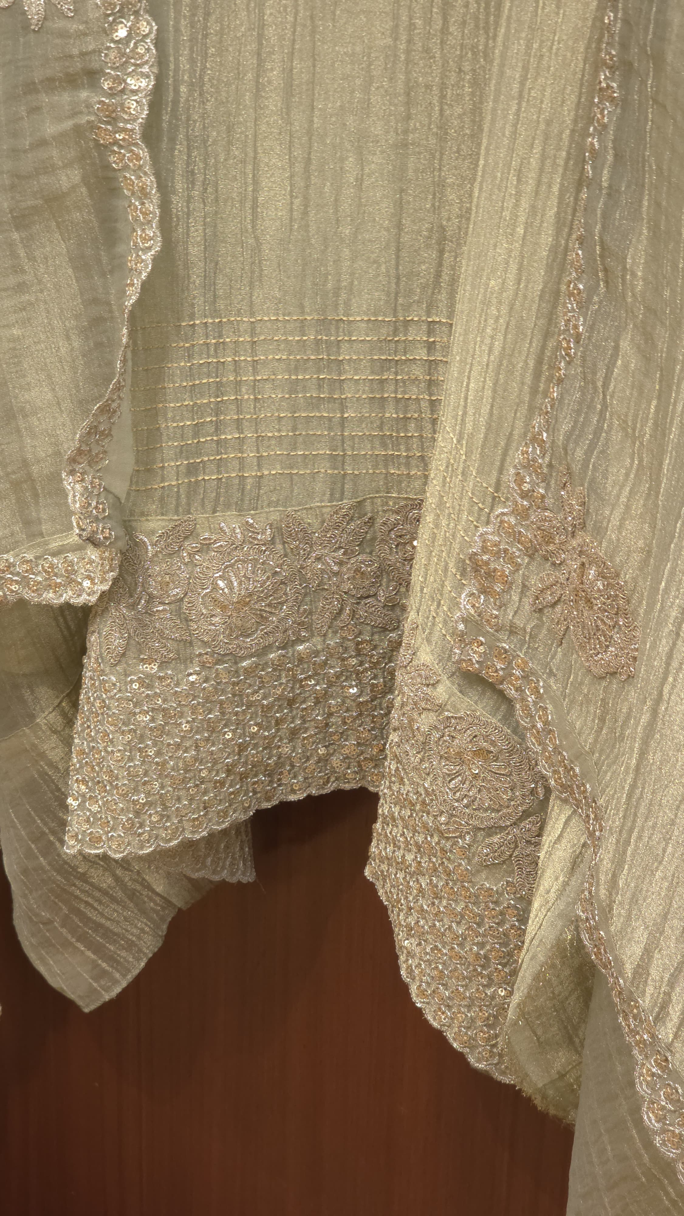 Luxury Crushed Tissue Designer Suit 3.O