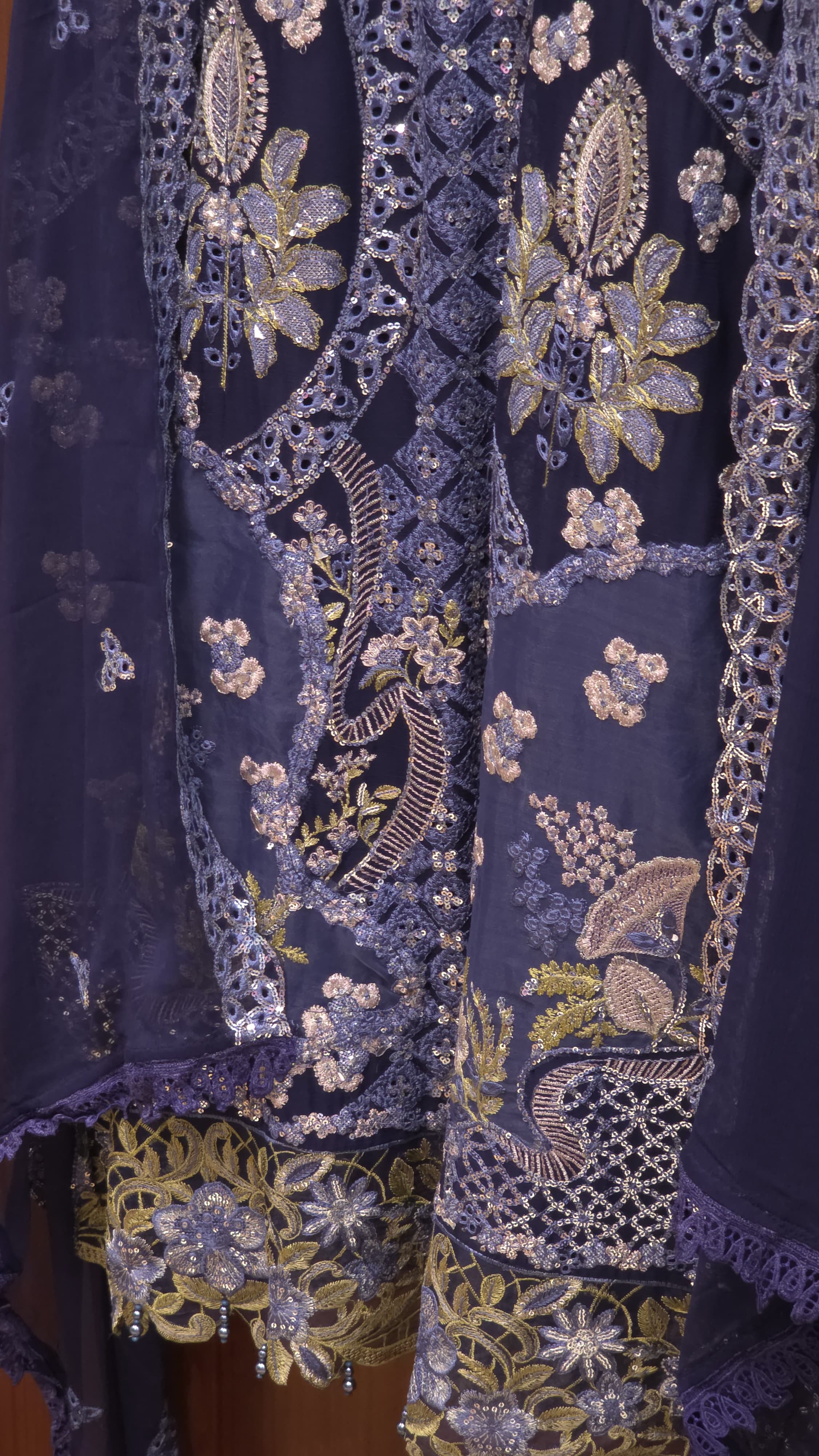 Pakistani Pure Chiffon Suit 3.O
