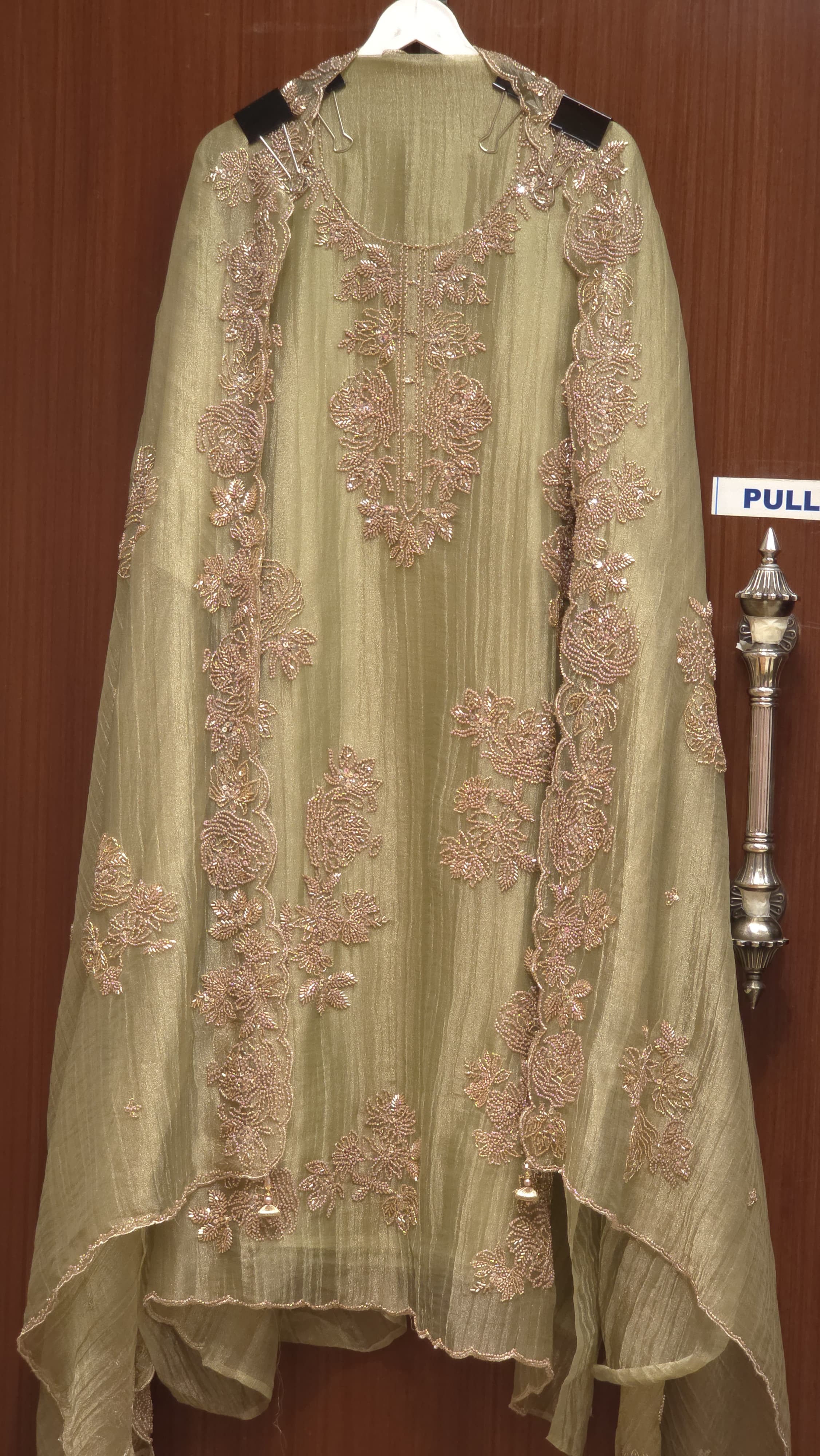 Luxury Crushed Tissue Designer Suit 4.O